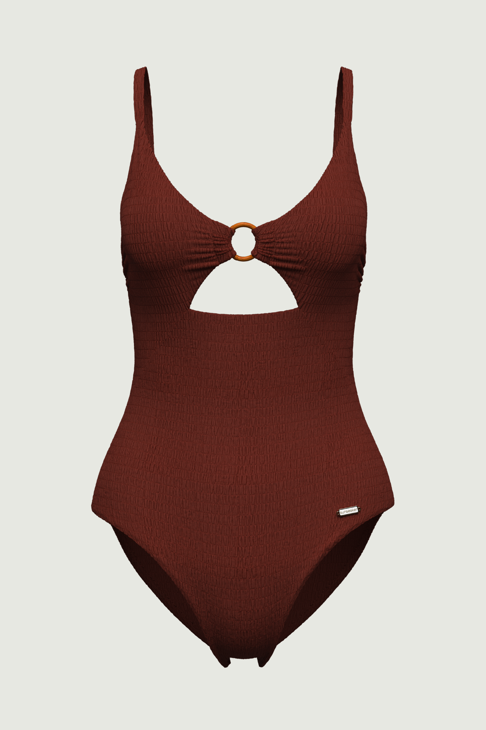 SunseekerTropadelic Texture Earth Bamboo Ring Onepiece