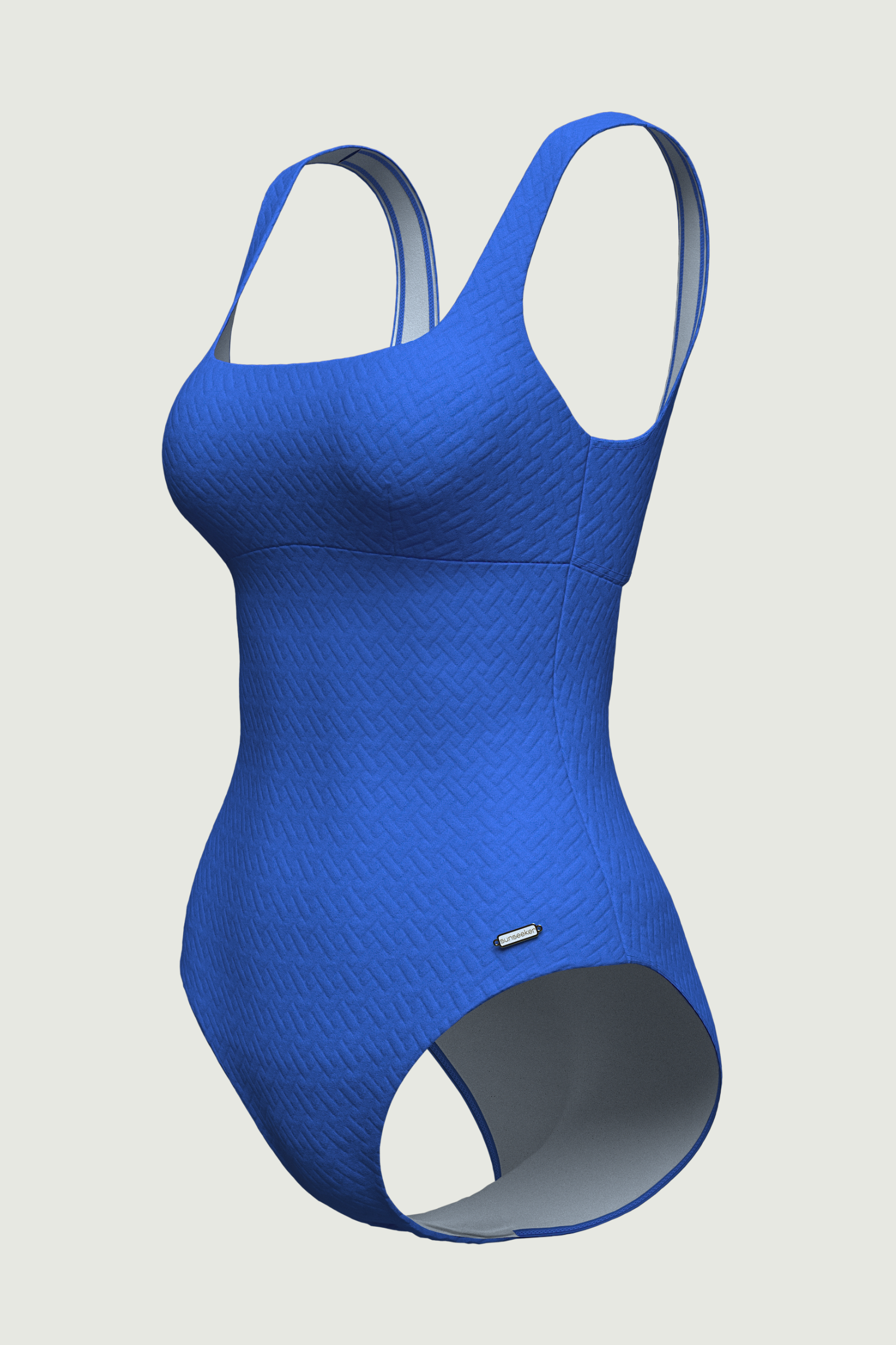 SunseekerPsychedelic Summer Strong Blue Texture Onepiece