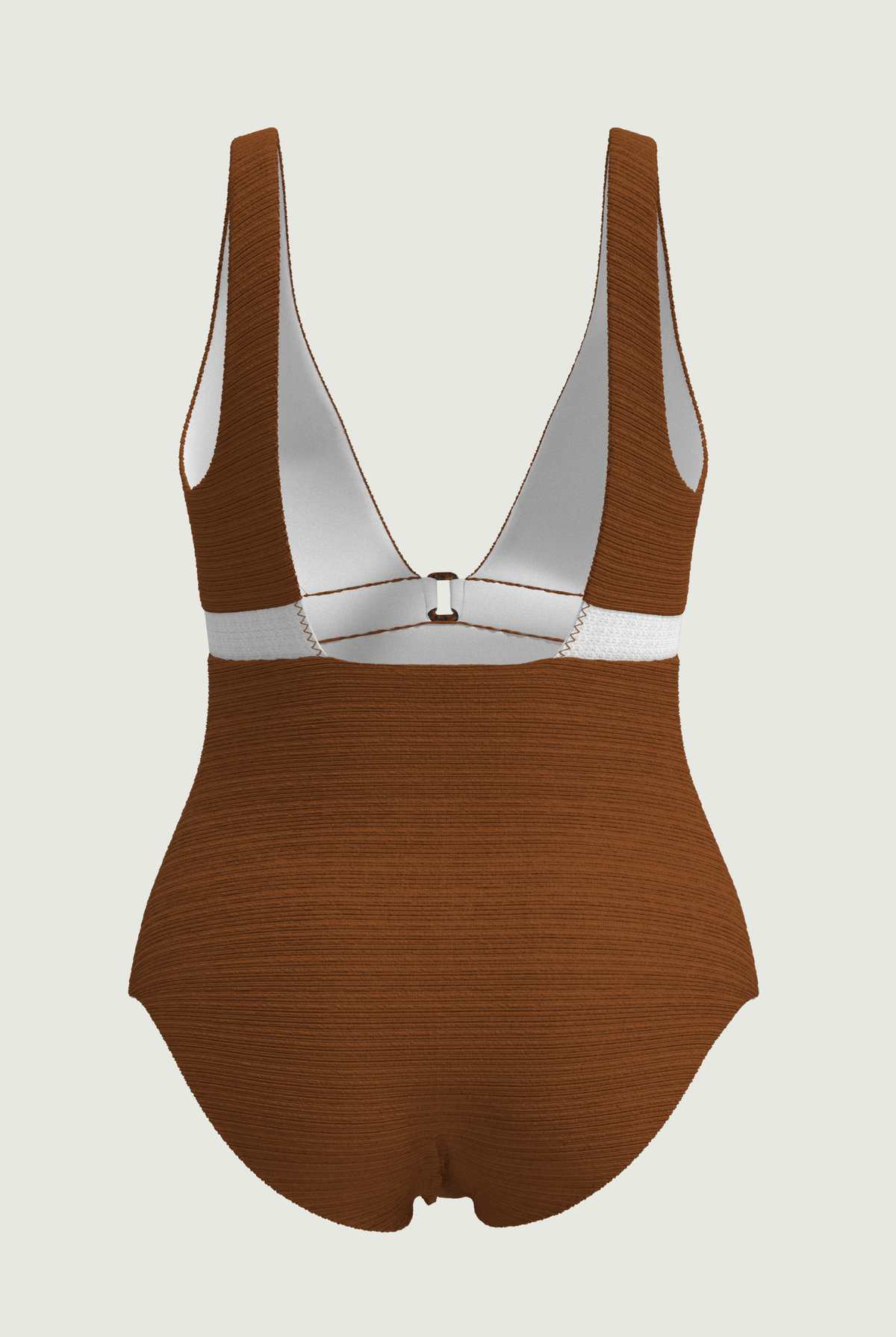 SunseekerDeep Dive Rustic Caramel Plus Cup Ring Front Onepiece