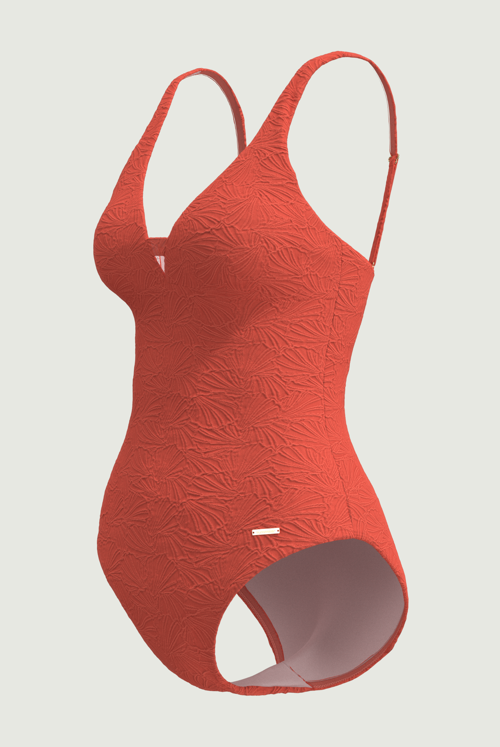 SunseekerCoco Cool Coral Plus Cup Cut-out Front Onepiece