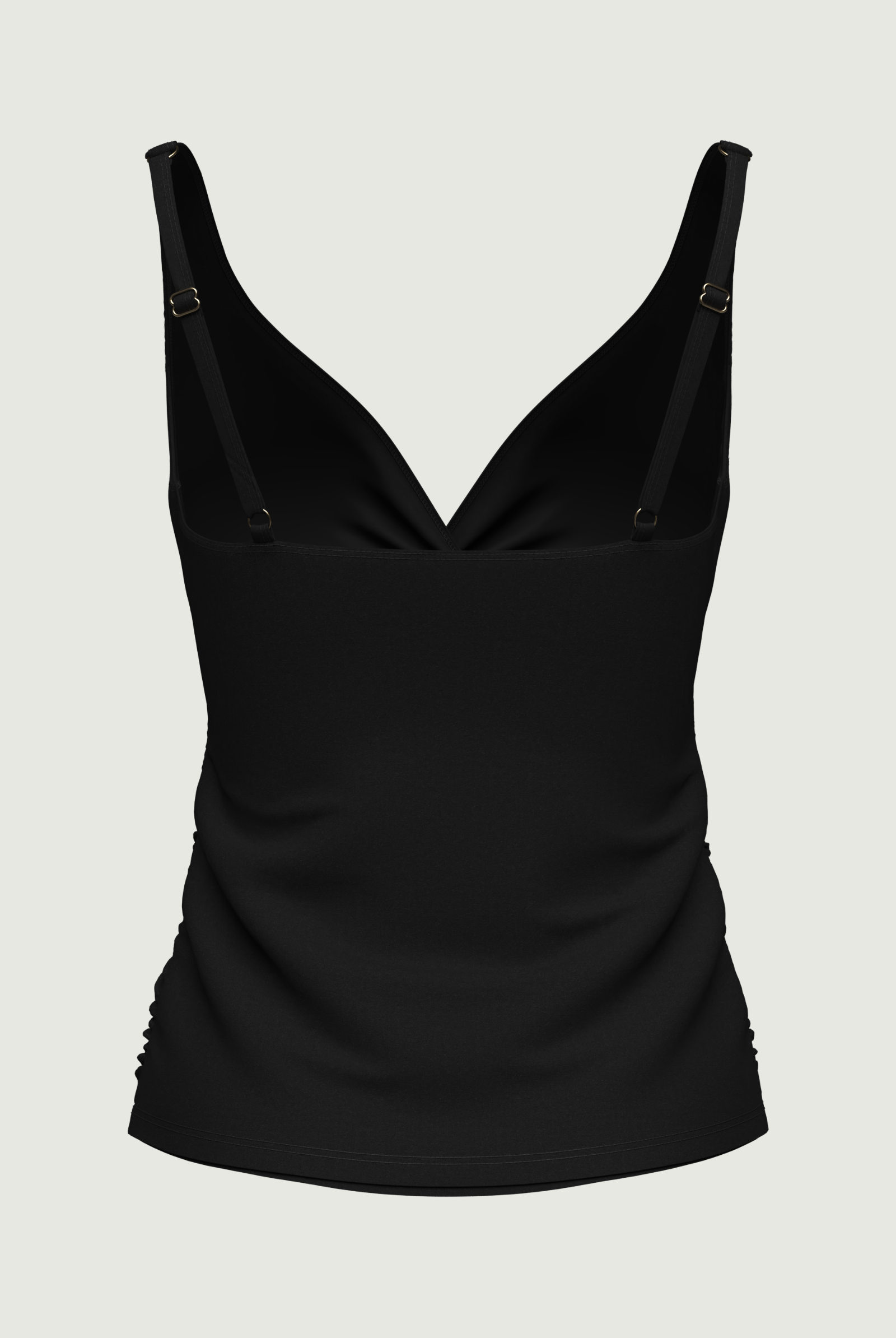 SunseekerCore Solid Black Plus Cup Tankini