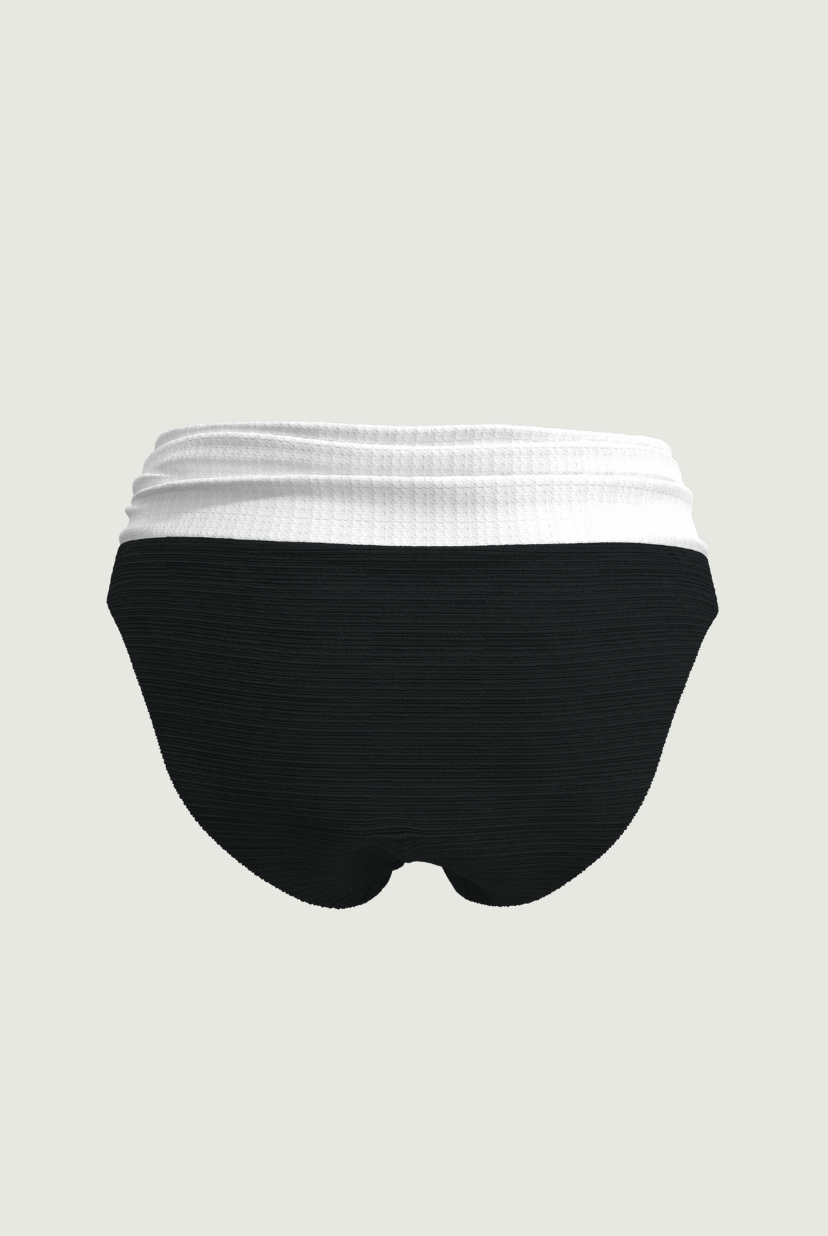 SunseekerDeep Dive Black Ruched Waistband Full Classic Pant