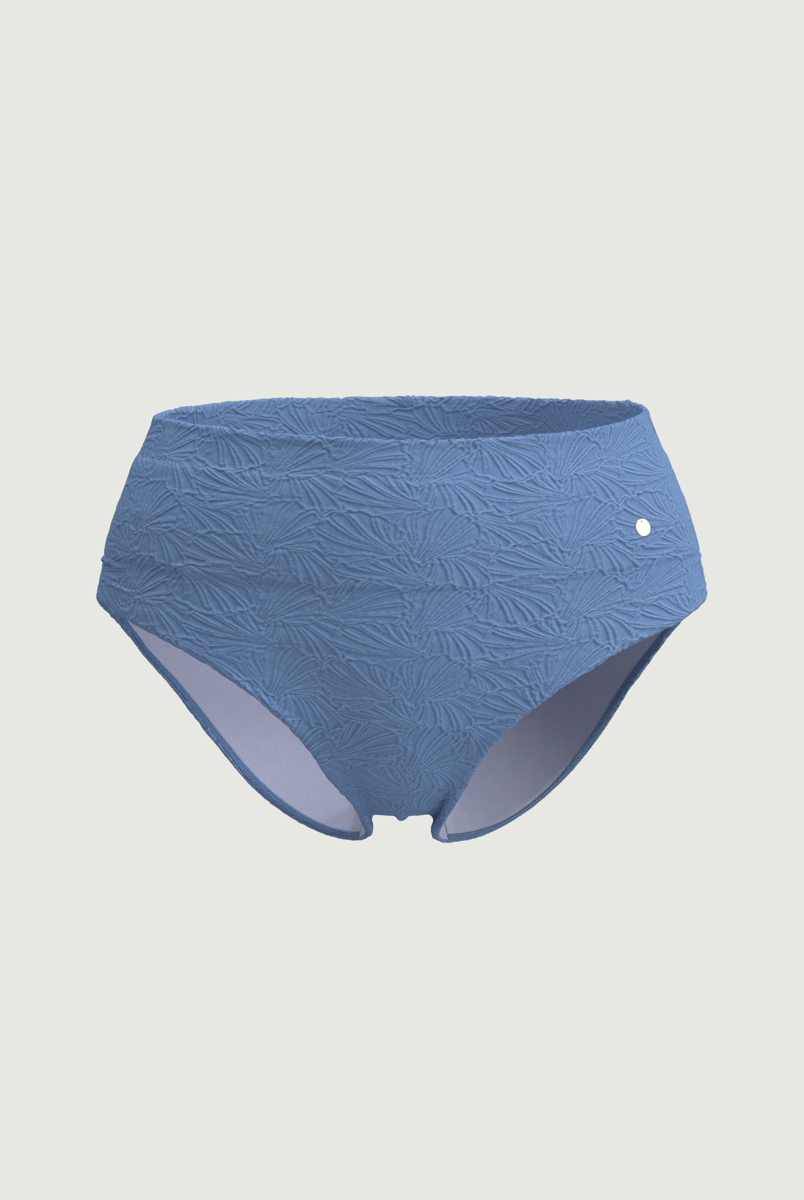 SunseekerCoco Cool Penny Blue Ruched Waistband Full Classic Pant