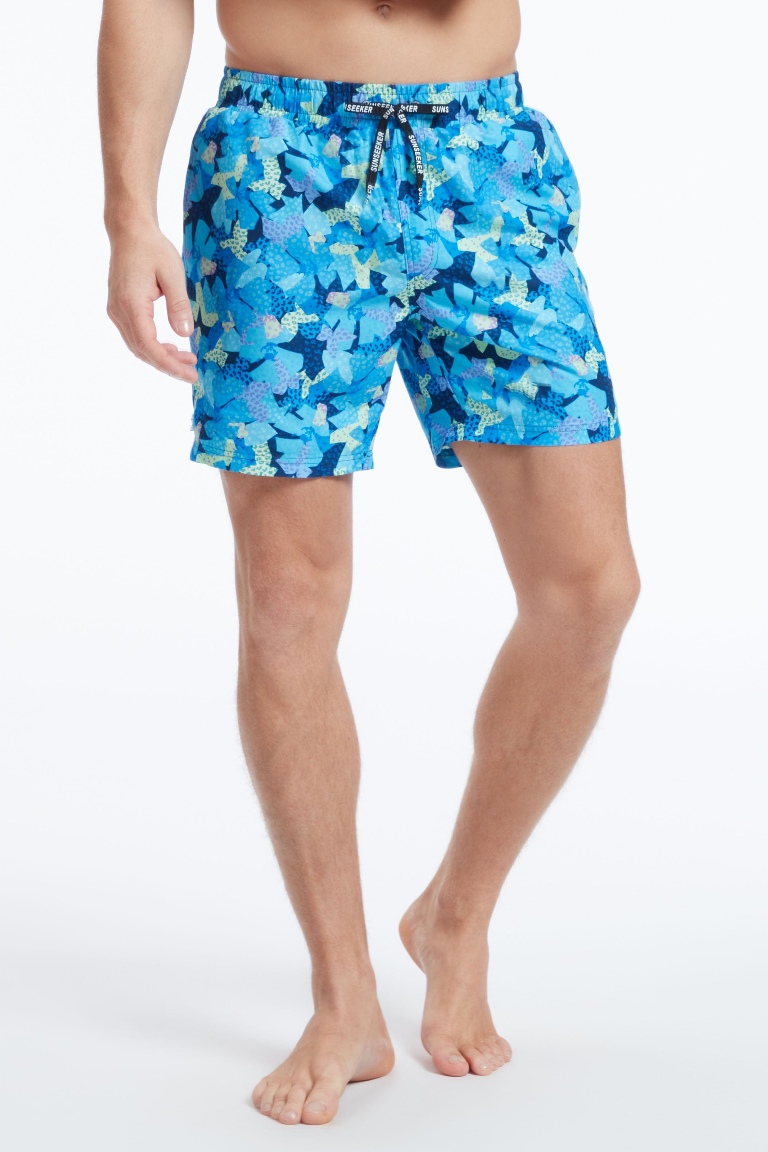 Sunseeker Wild floral drawstring boardshorts