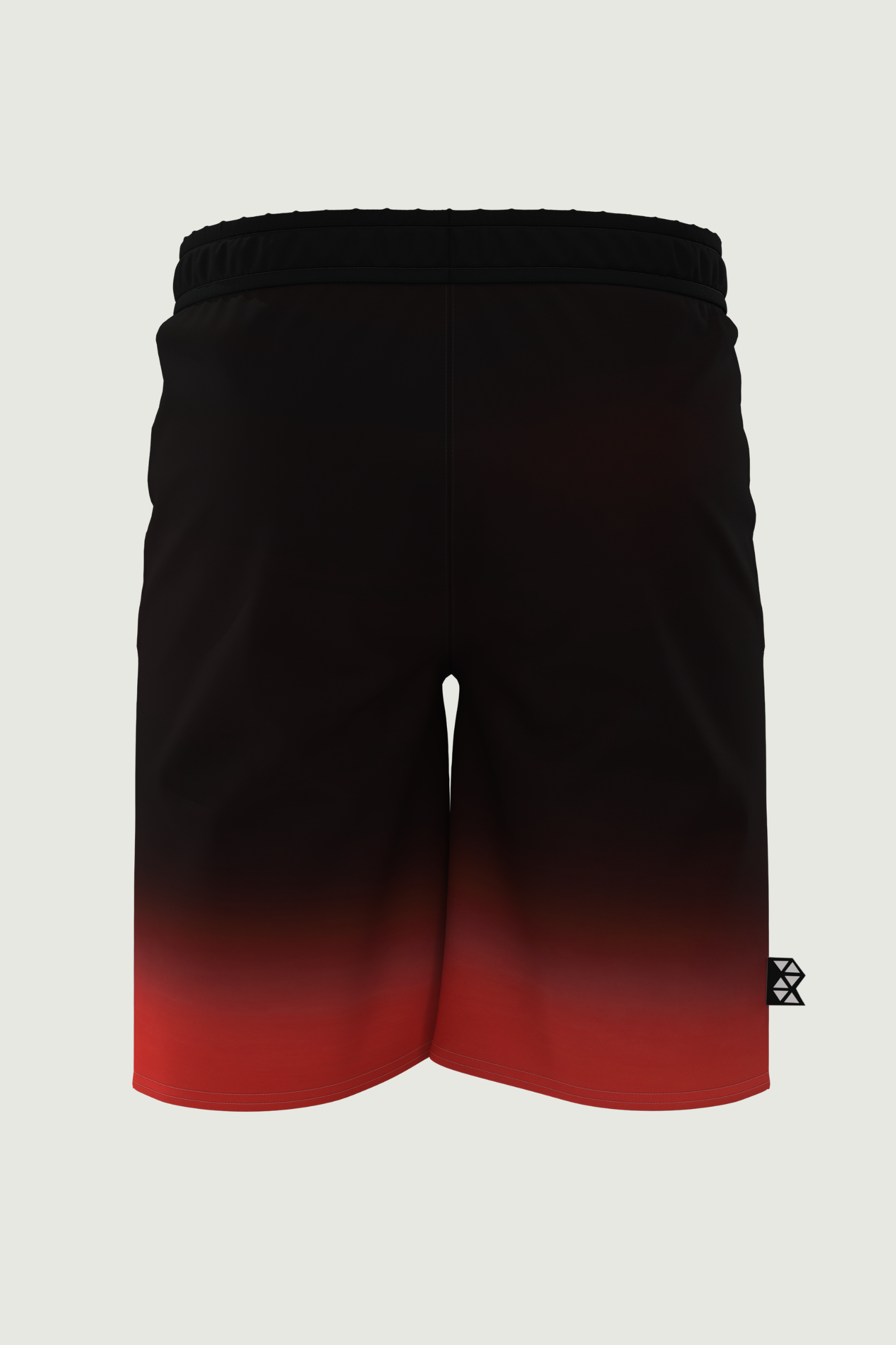 SunseekerCity Light Orange Drawstring Elastic Waistband 20" Boardshorts