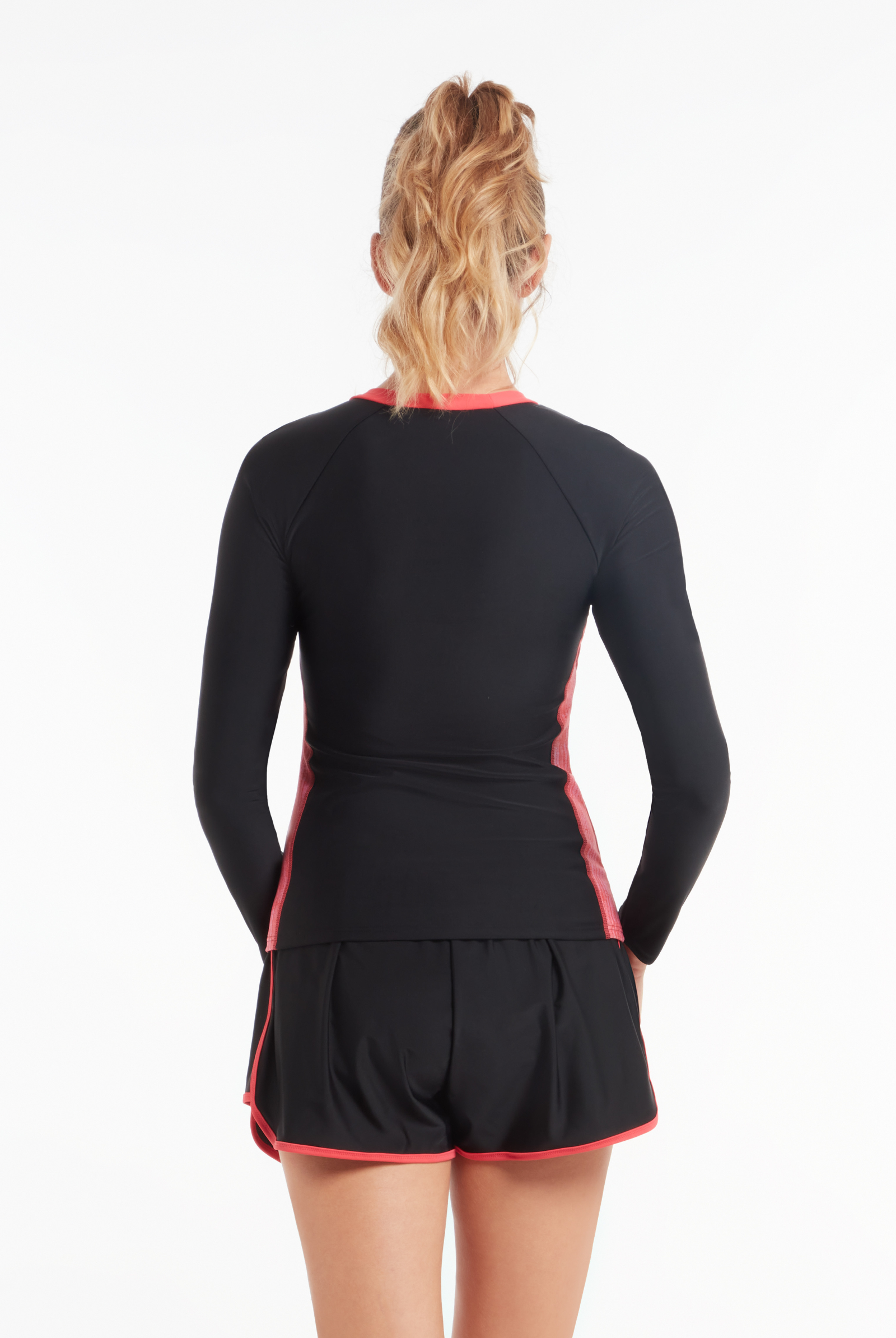 SunseekerMessy Day Seville Orange Long Sleeves Rash Guard