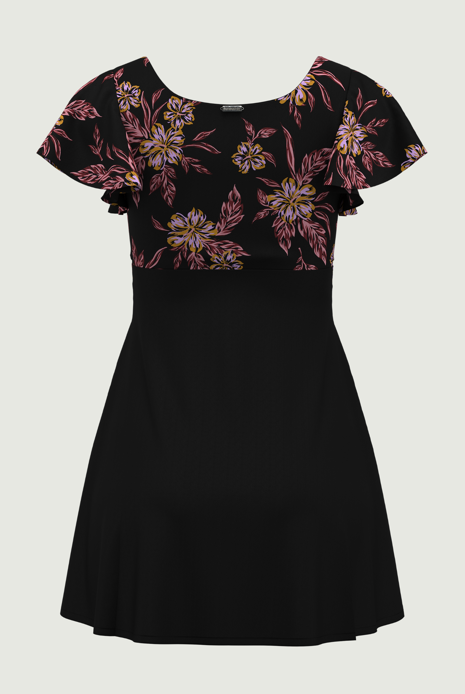 SunseekerMulberry Delight Twist Front Swimdress