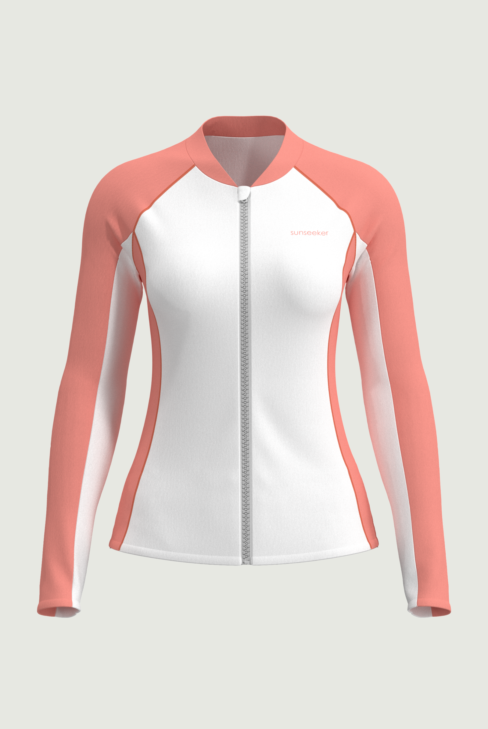 SunseekerSupplementary Ladies Peach Zip Front UV Jacket