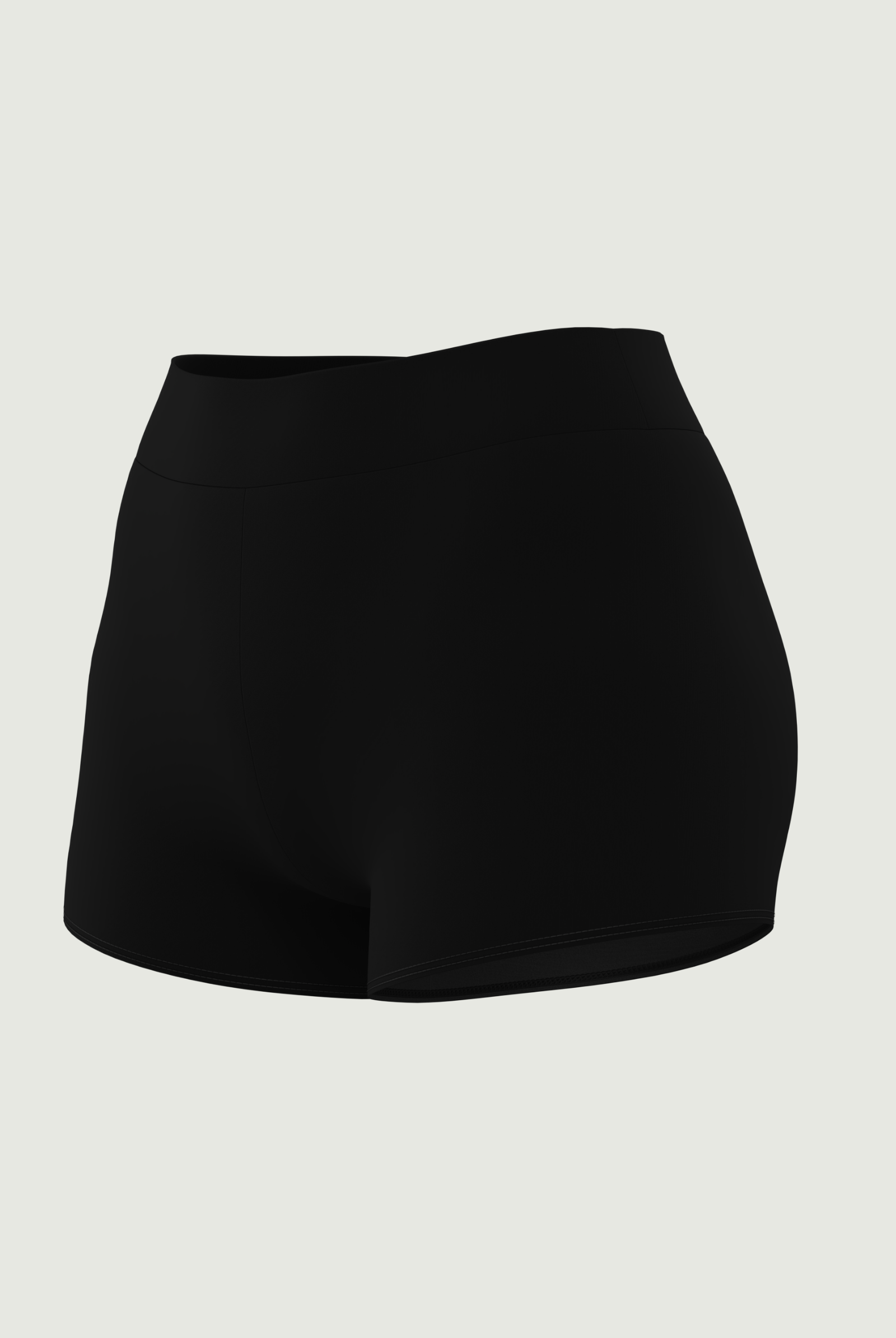 SunseekerSupplementary Black Solid High Waist Swim Shorts