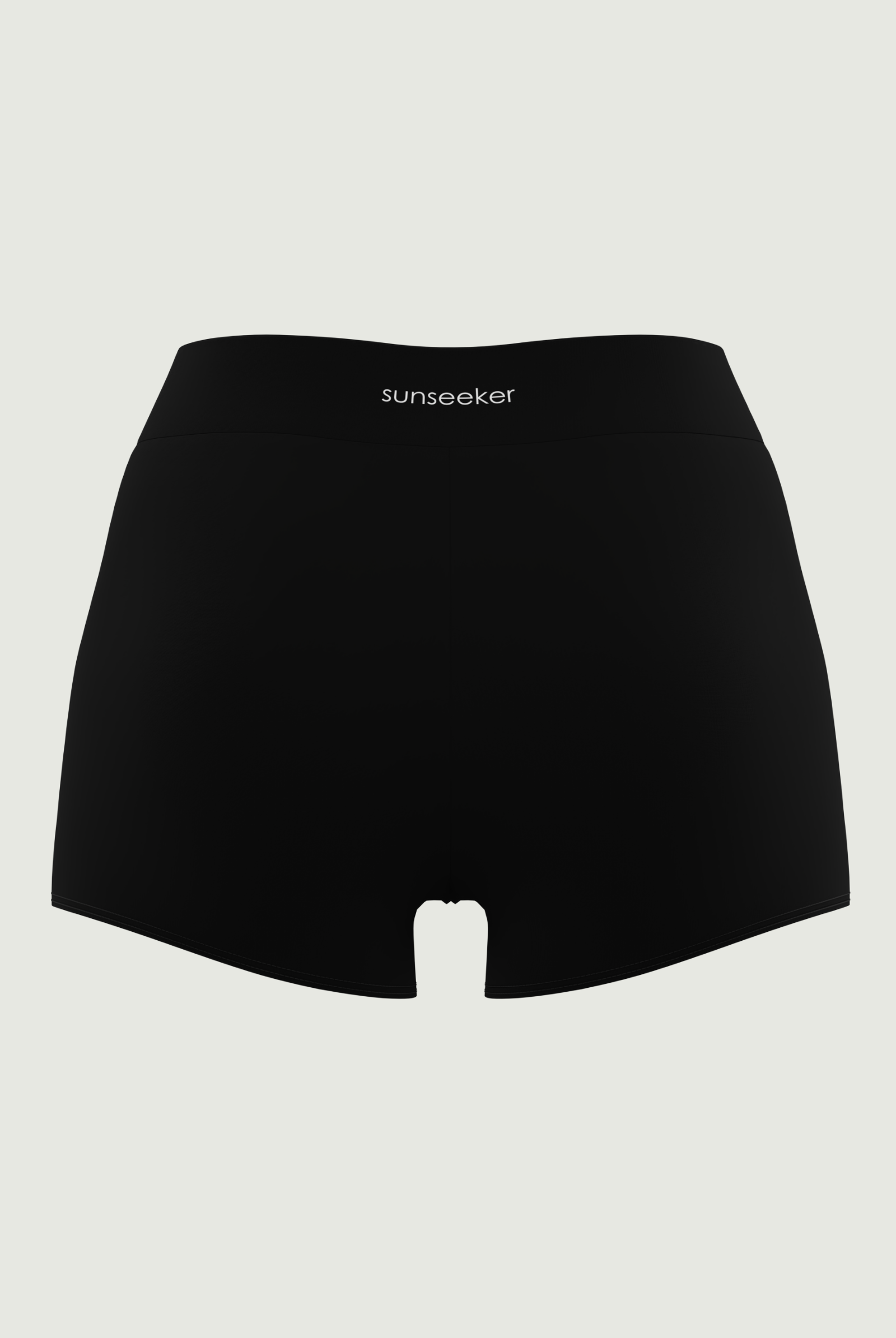 SunseekerSupplementary Black Solid High Waist Swim Shorts