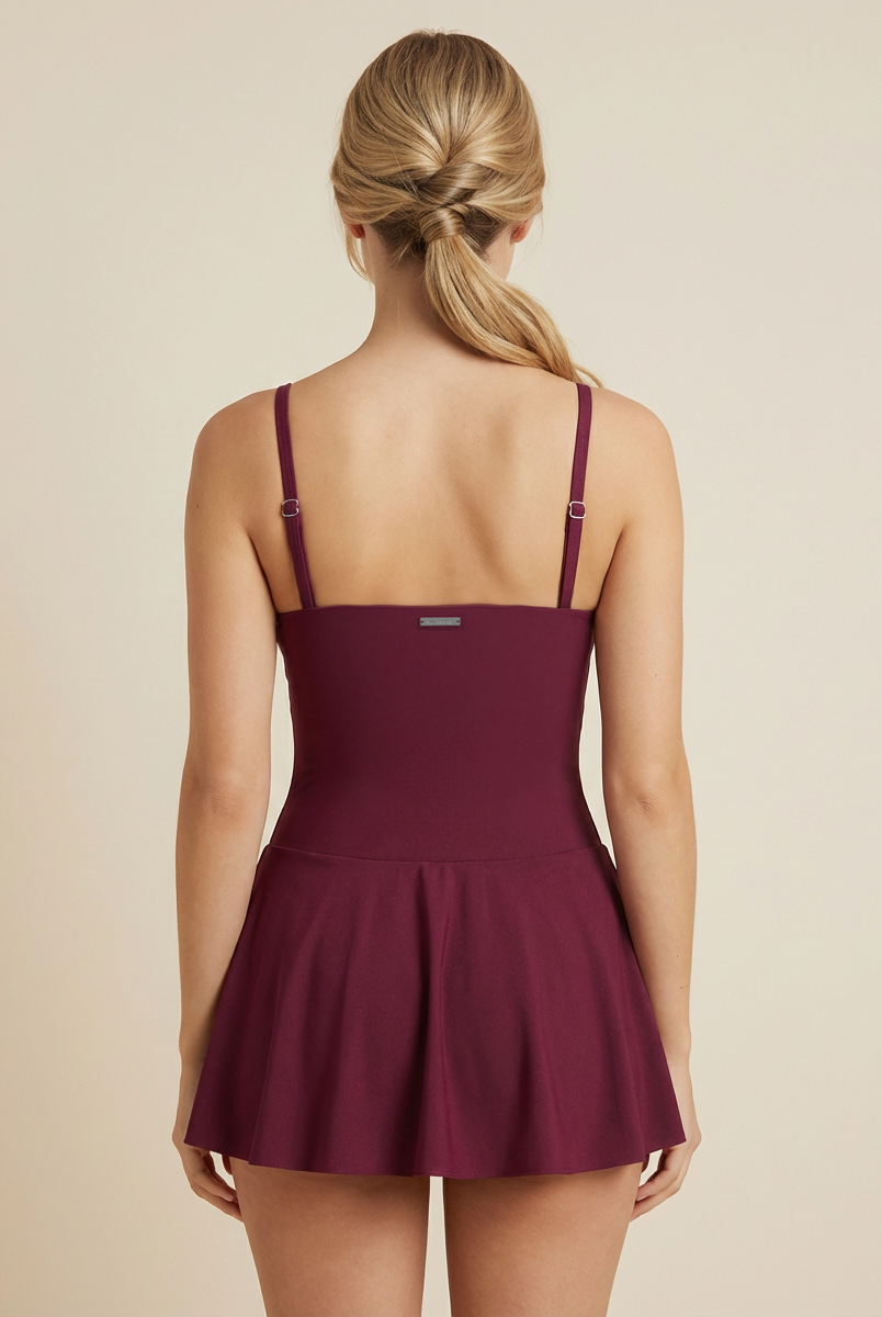 SunseekerPearl Glow Fandango Cross Front Swimdress