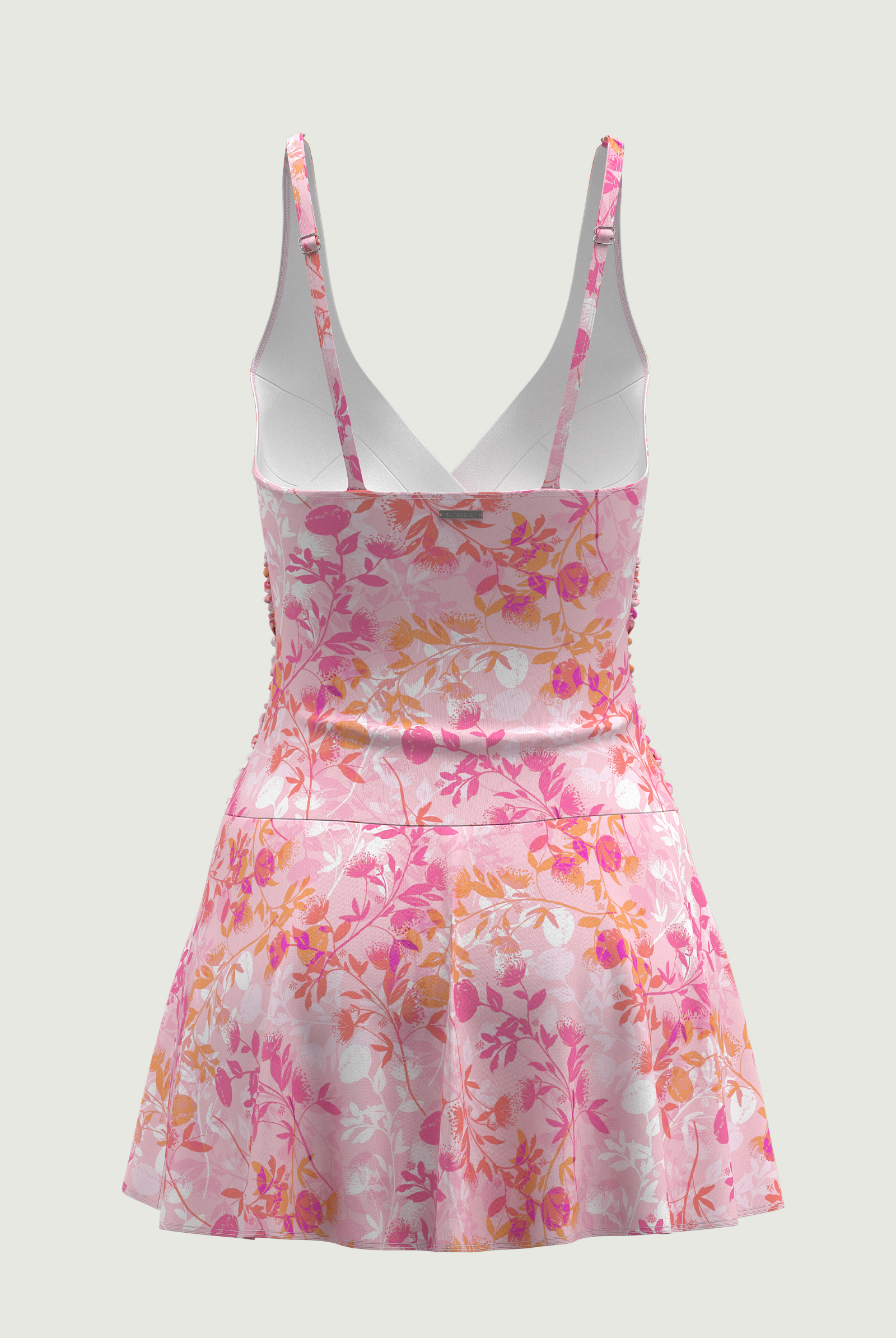 SunseekerBlooming Grace Pink Wrap Front Swimdress