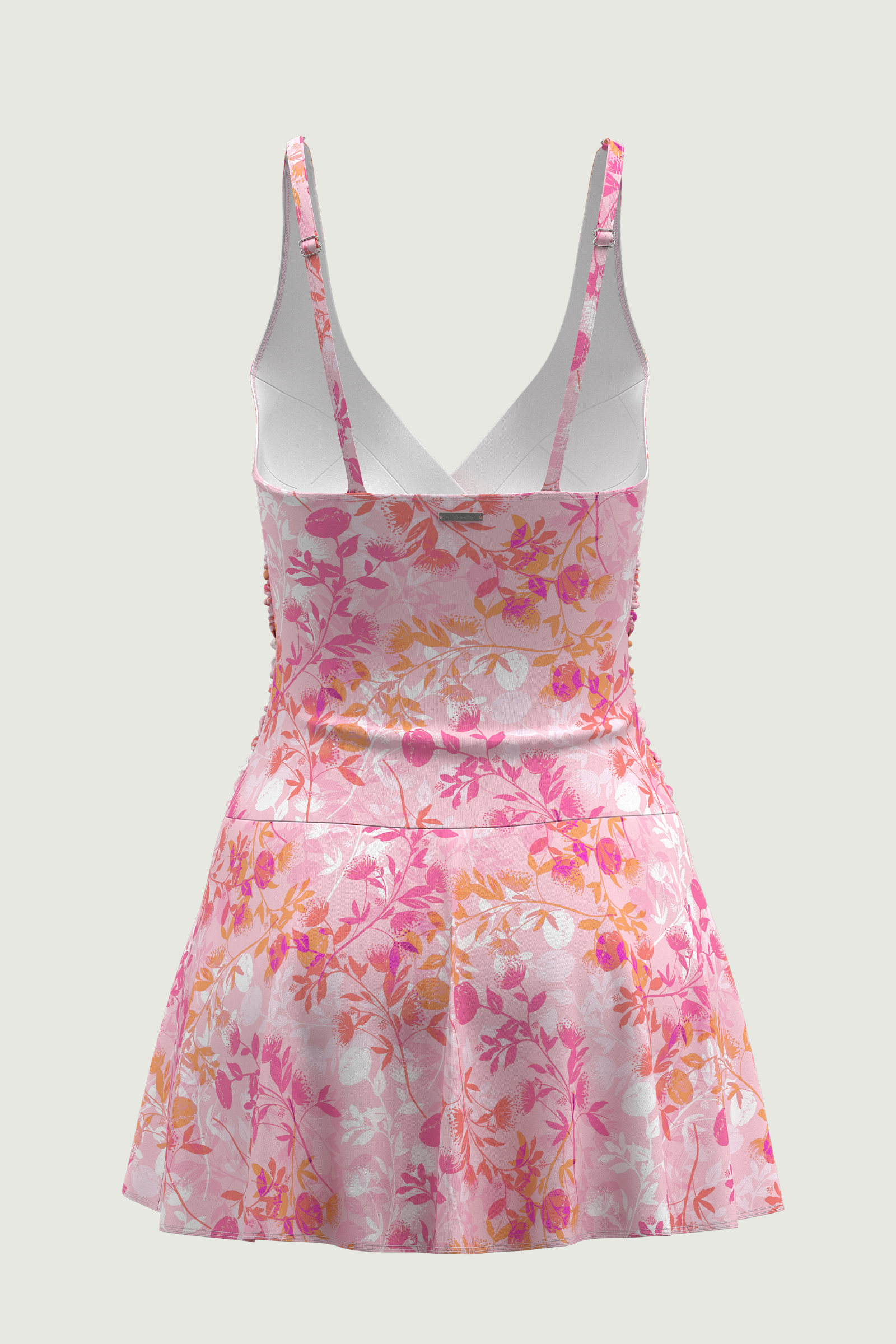 SunseekerBlooming Grace Pink Wrap Front Swimdress