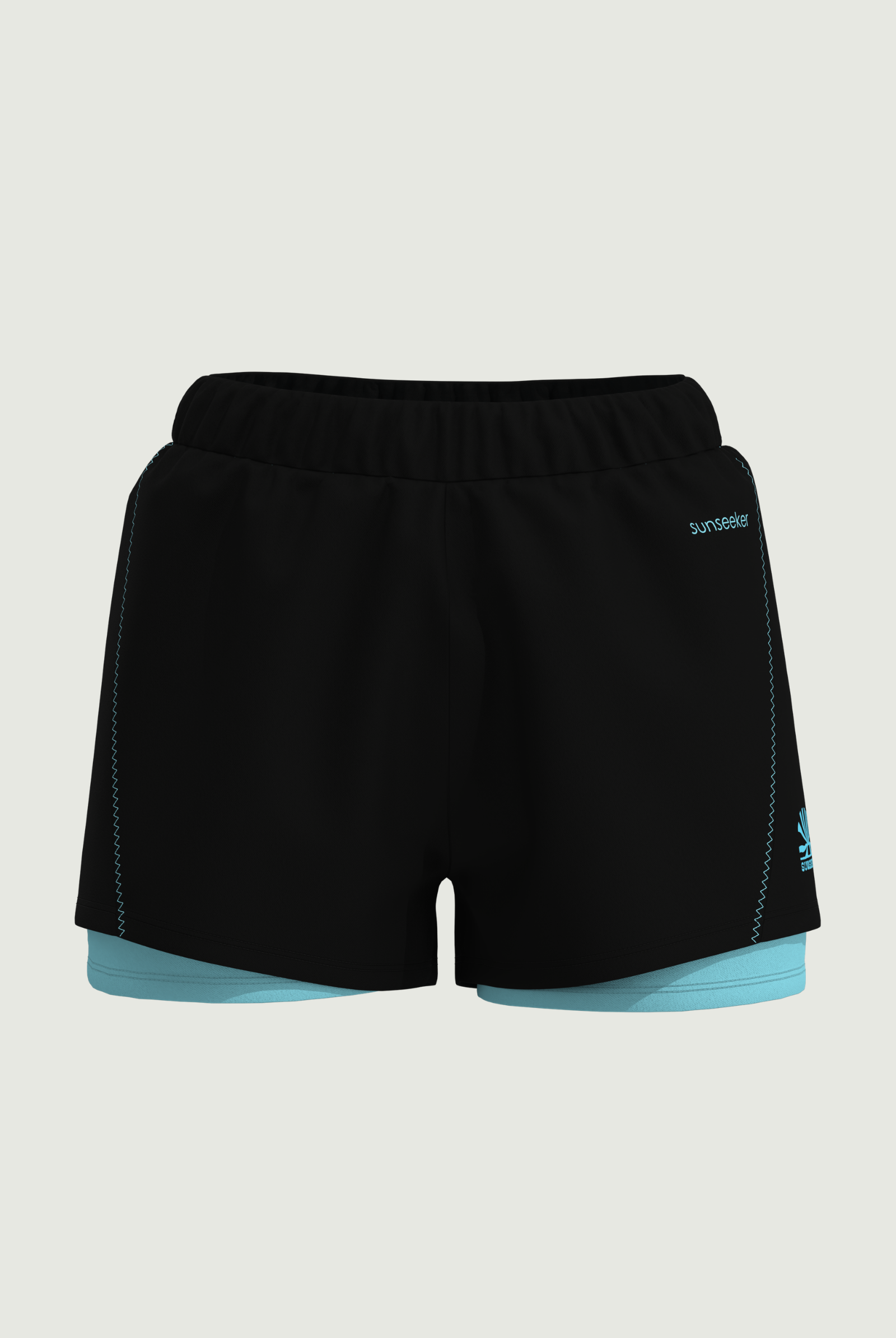 SunseekerCerulean Black Legging Shorts