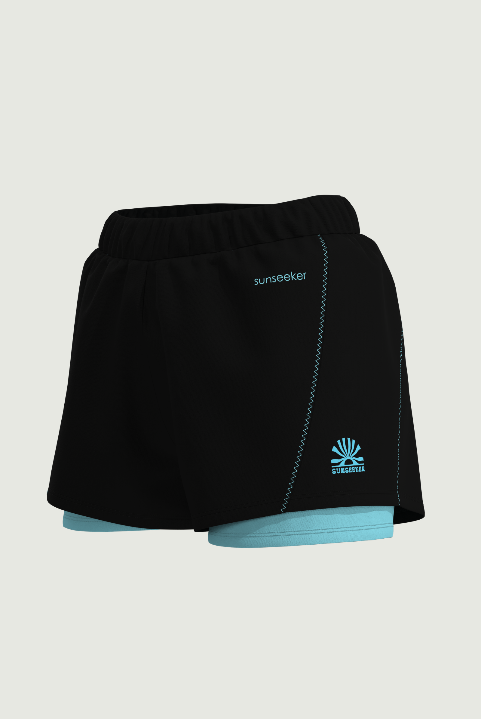 SunseekerCerulean Black Legging Shorts