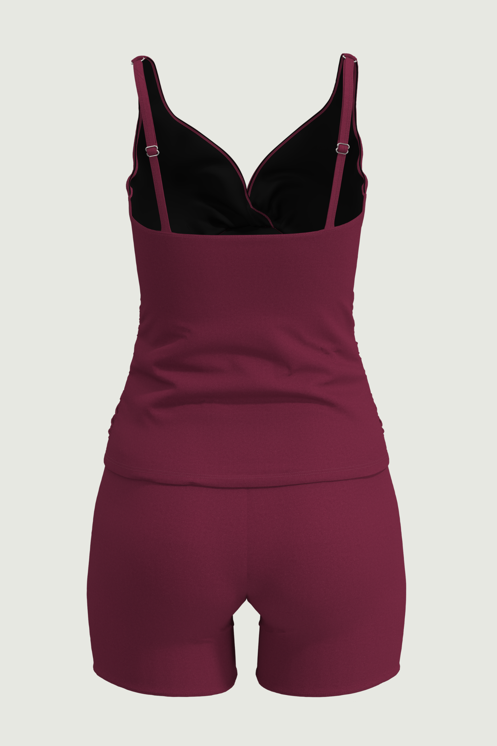 SunseekerPearl Glow Fandango Wrap Front Tankini Set