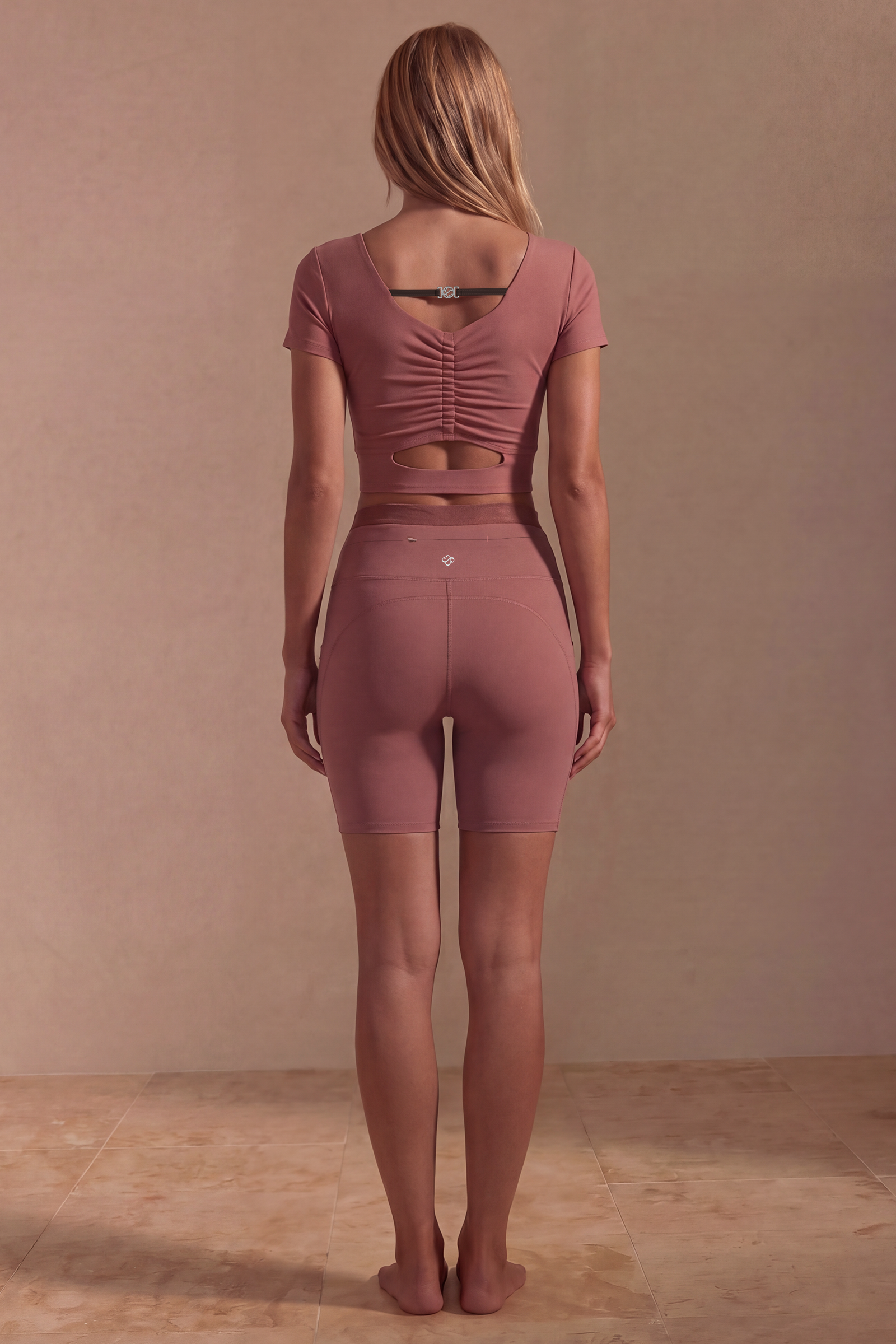 SunseekerMahogany Rose Ruched Back Top