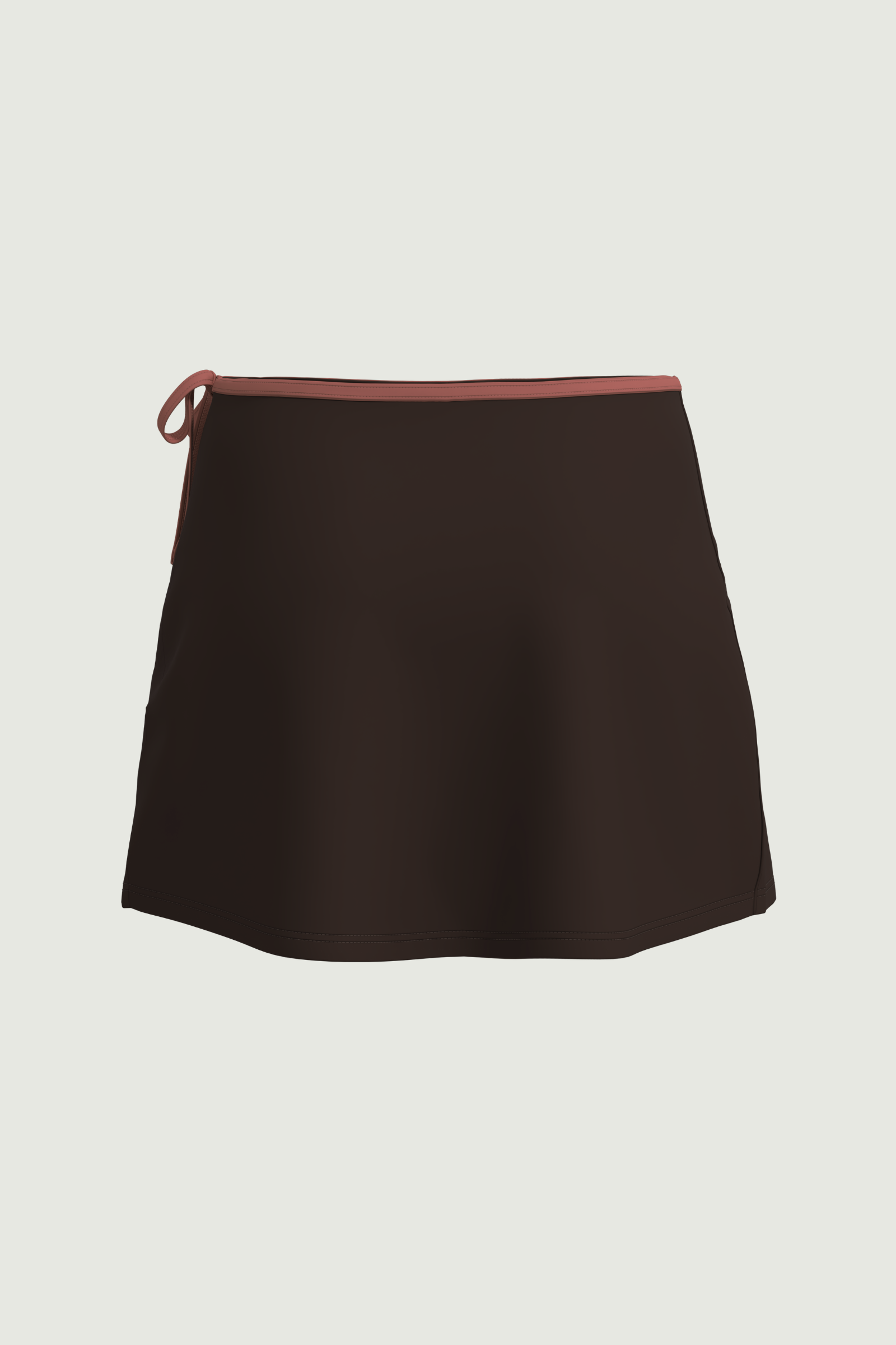SunseekerChicory Coffee Wrap Front Jersey Skirt