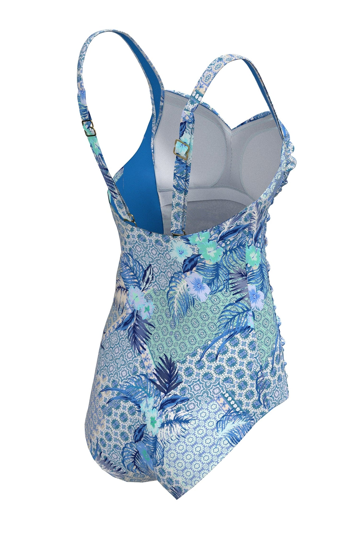 Sunseeker Bohemian Beauty Turkish Sea Plus Cup Twist Front One Piece