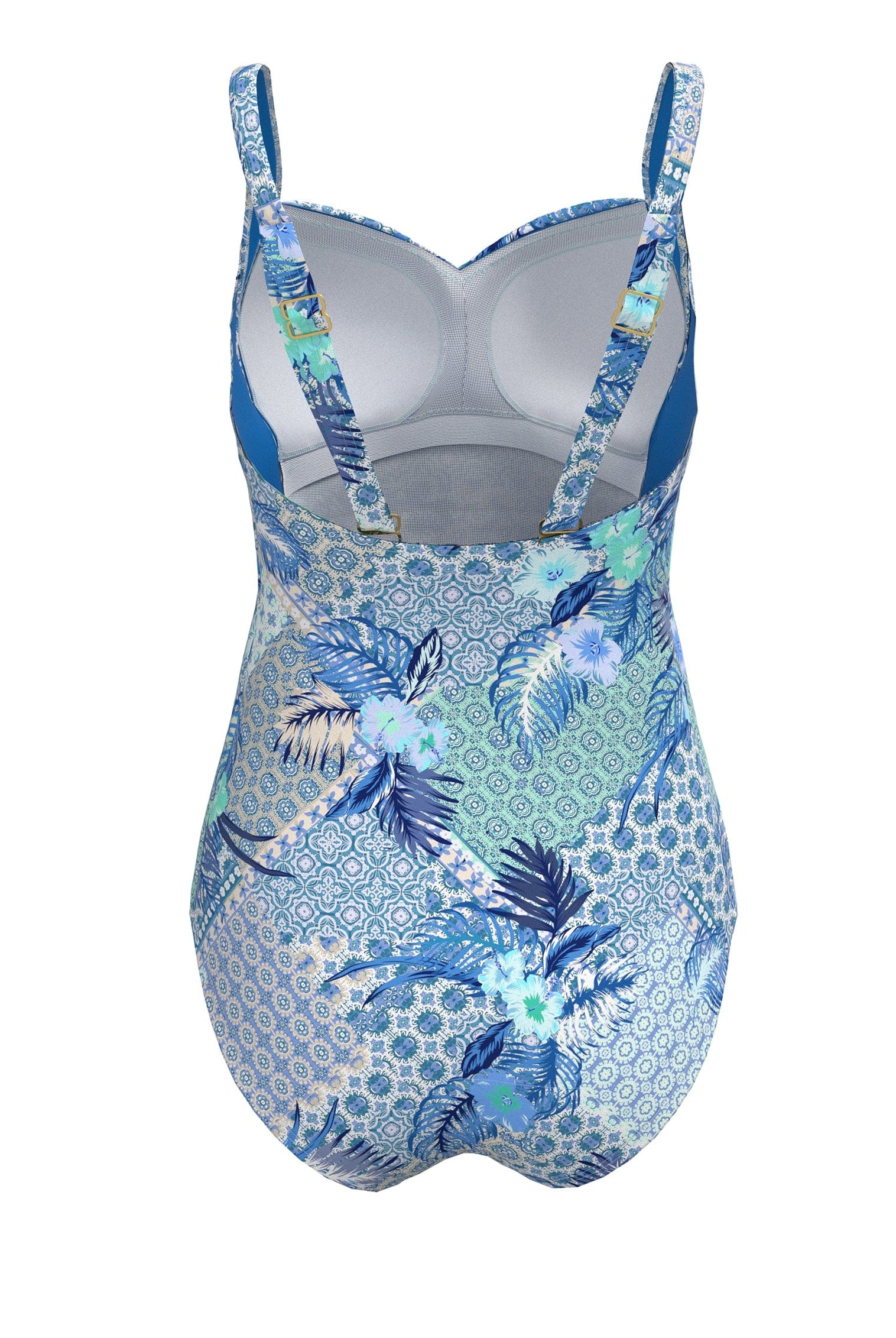 Sunseeker Bohemian Beauty Turkish Sea Plus Cup Twist Front One Piece