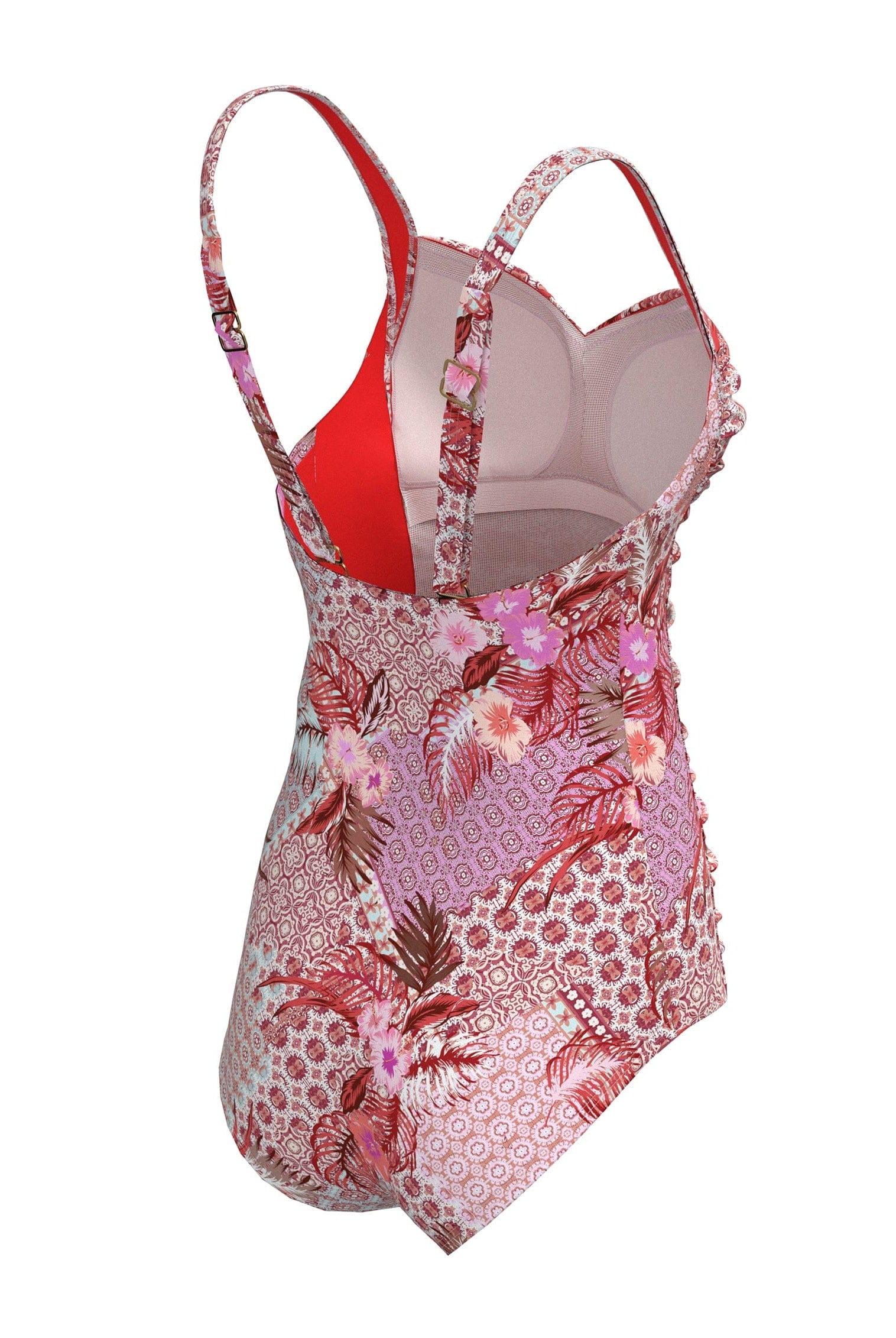 Sunseeker Bohemian Beauty Persian Red Plus Cup Twist Front One Piece