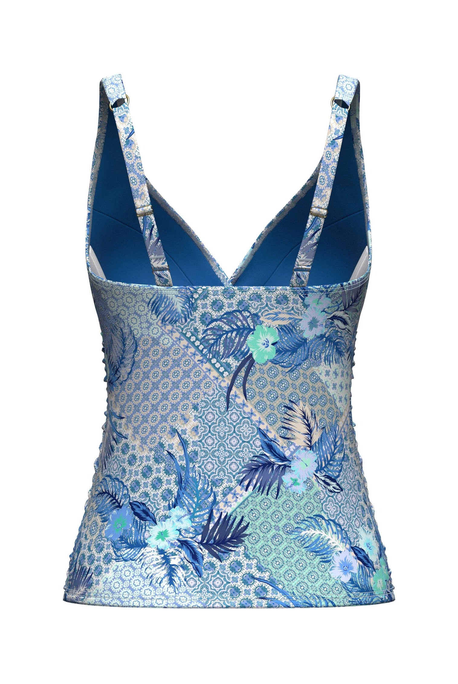 Sunseeker Bohemian Beauty Turkish Sea Plus Cup Tankini Top