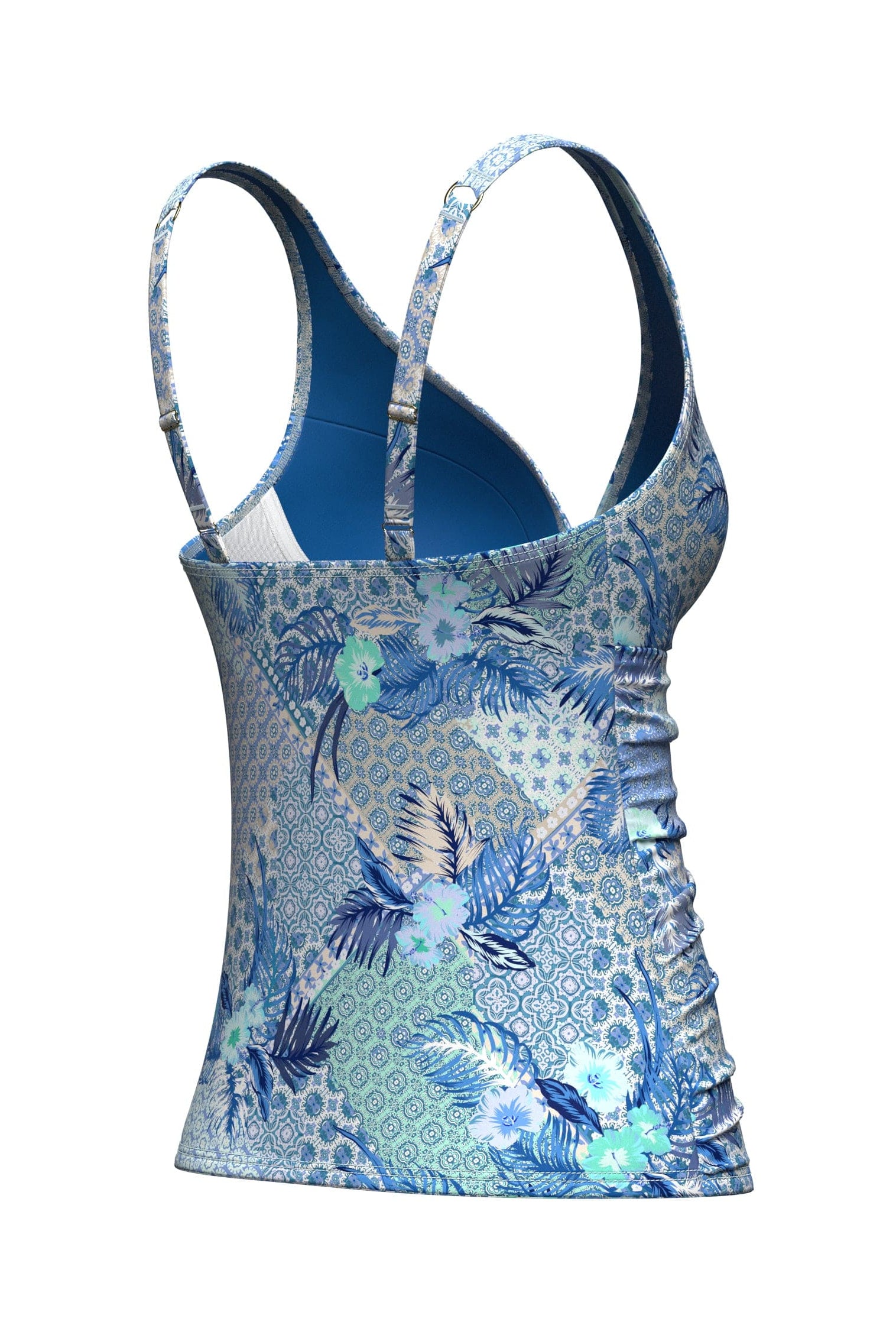 Sunseeker Bohemian Beauty Turkish Sea Plus Cup Tankini Top