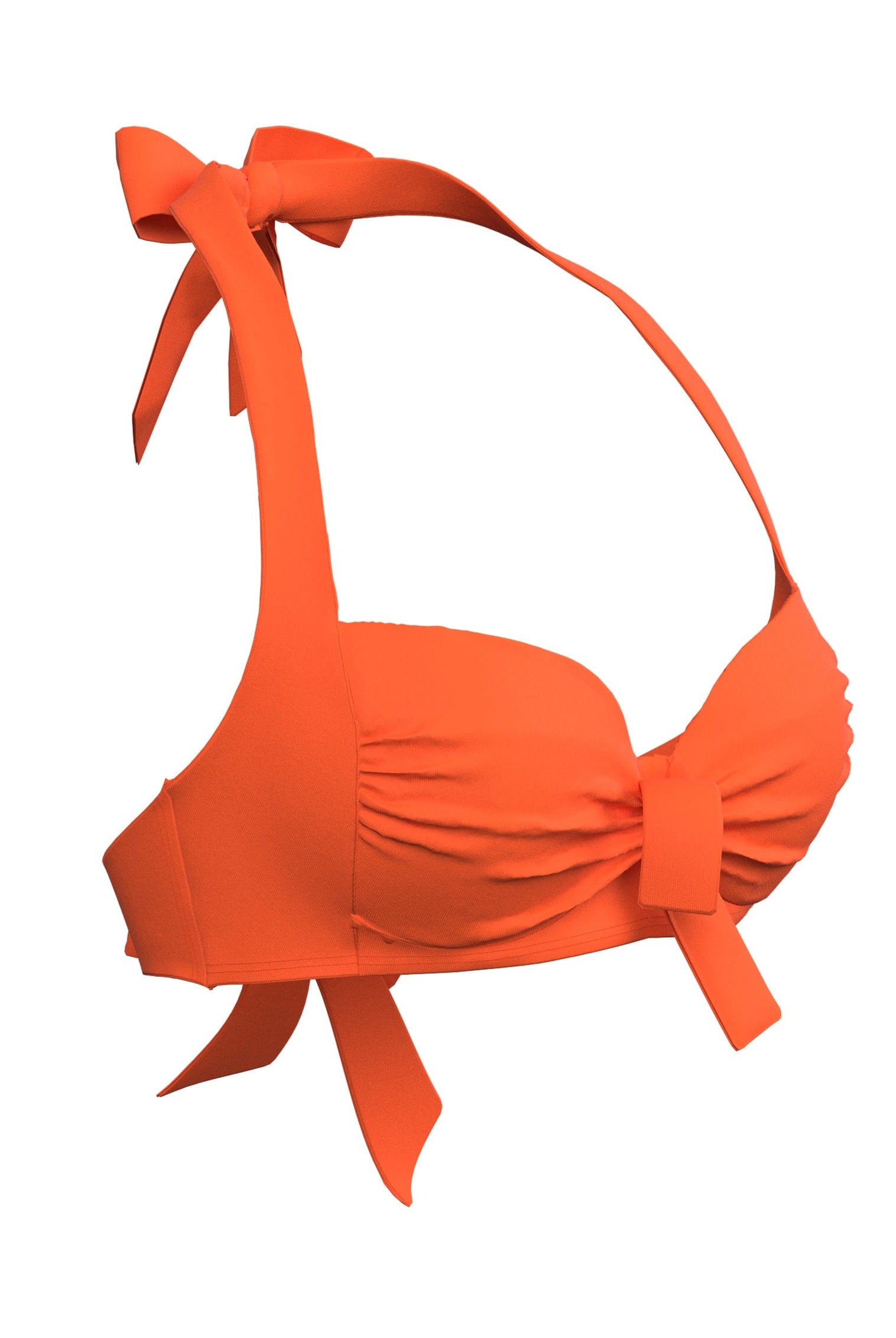 Sunseeker Core Solid Fiesta Halter Bikini Top