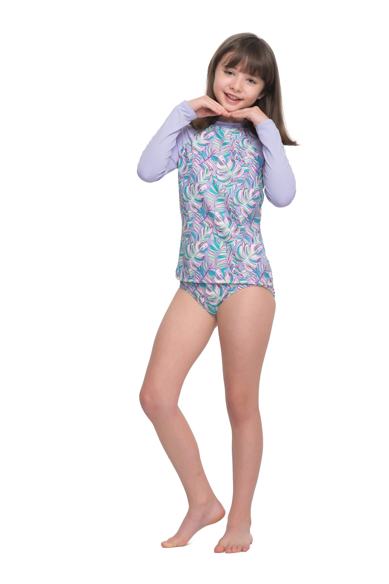 Sunseeker Palms long sleeve rash guard set