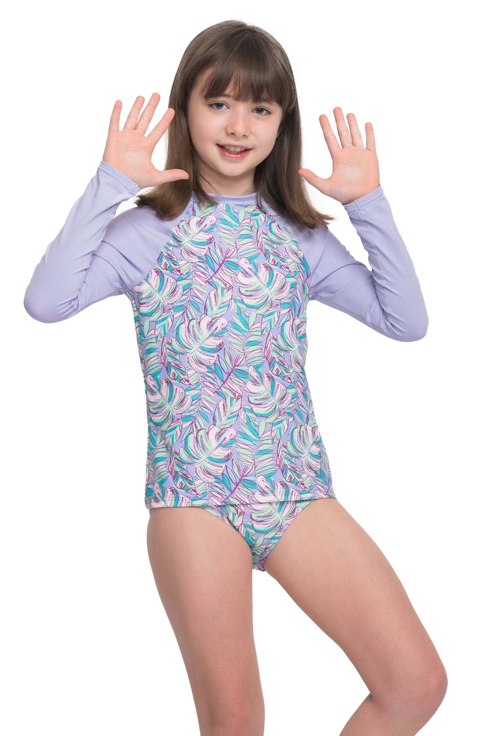 Sunseeker Palms long sleeve rash guard set