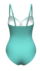SunseekerCore Solid Mint Green Pintuck Onepiece
