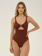 SunseekerTropadelic Texture Earth Bamboo Ring Onepiece