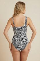 SunseekerSoulistic Black Asymmetric Straps Onepiece