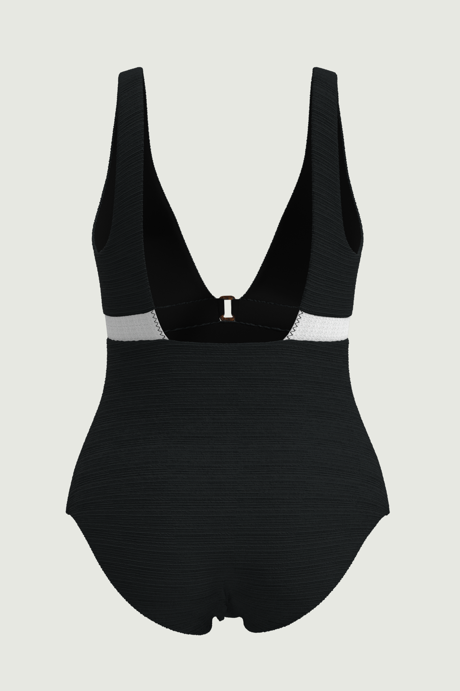 SunseekerDeep Dive Black Plus Cup Ring Front Onepiece