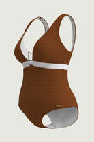 SunseekerDeep Dive Rustic Caramel Plus Cup Ring Front Onepiece
