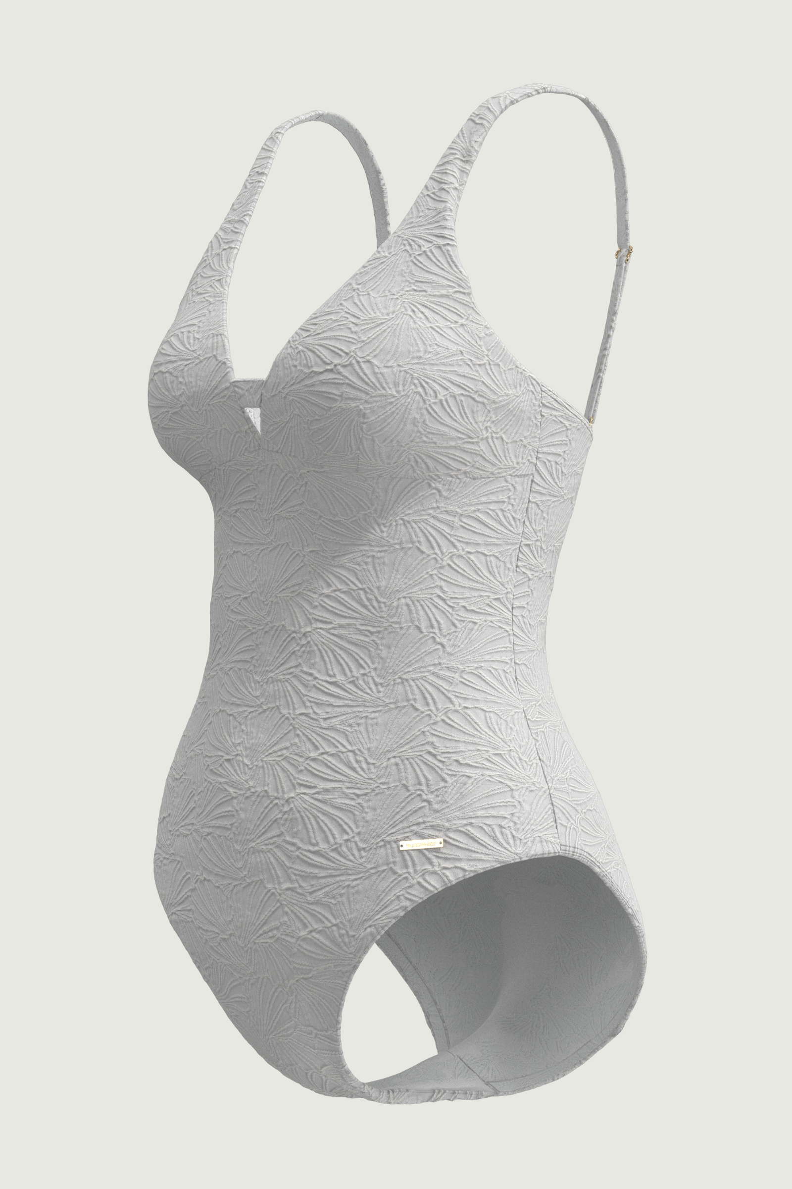 SunseekerCoco Cool Off White Plus Cup Cut-out Front Onepiece