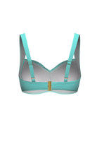 SunseekerCore Solid Plus Cup Twist Front Bikini Top
