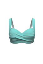 SunseekerCore Solid Plus Cup Twist Front Bikini Top