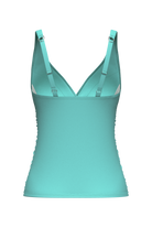 SunseekerCore Mint Green Solid Plus Cup Cross Front Tankini
