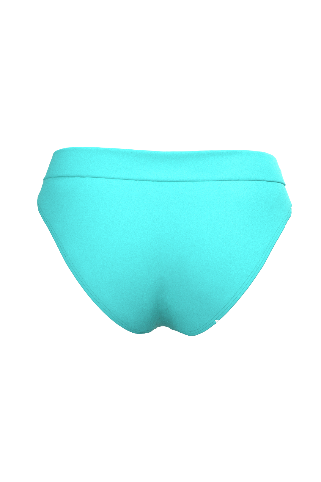 SunseekerCore Solid Mint Green Ruched Waistband Full Classic Pant