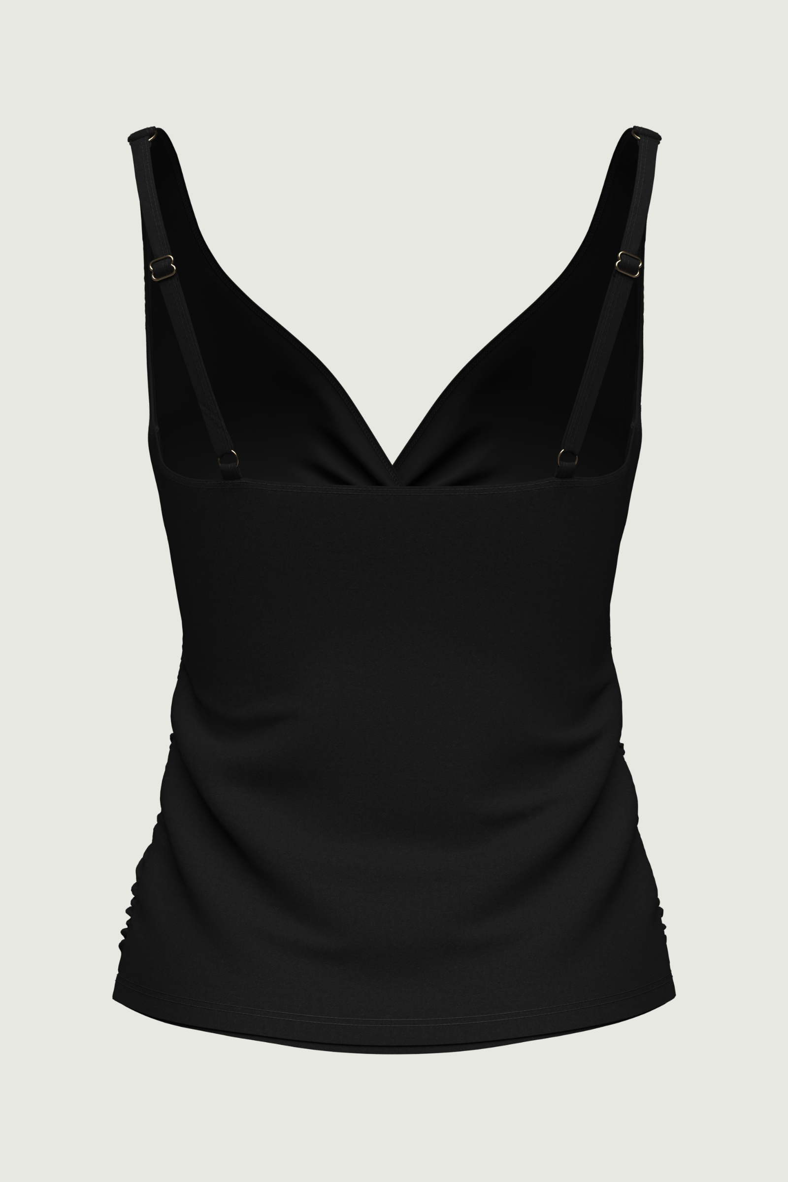 SunseekerCore Solid Black Plus Cup Tankini