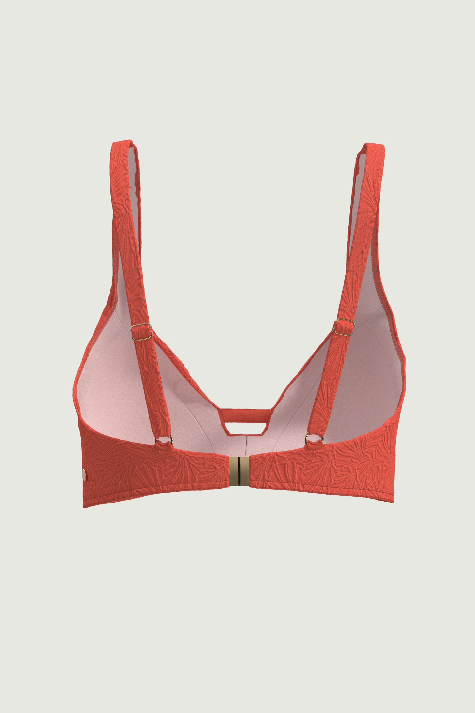 SunseekerCoco Cool Coral Plus Cup Plunge Bikini Top