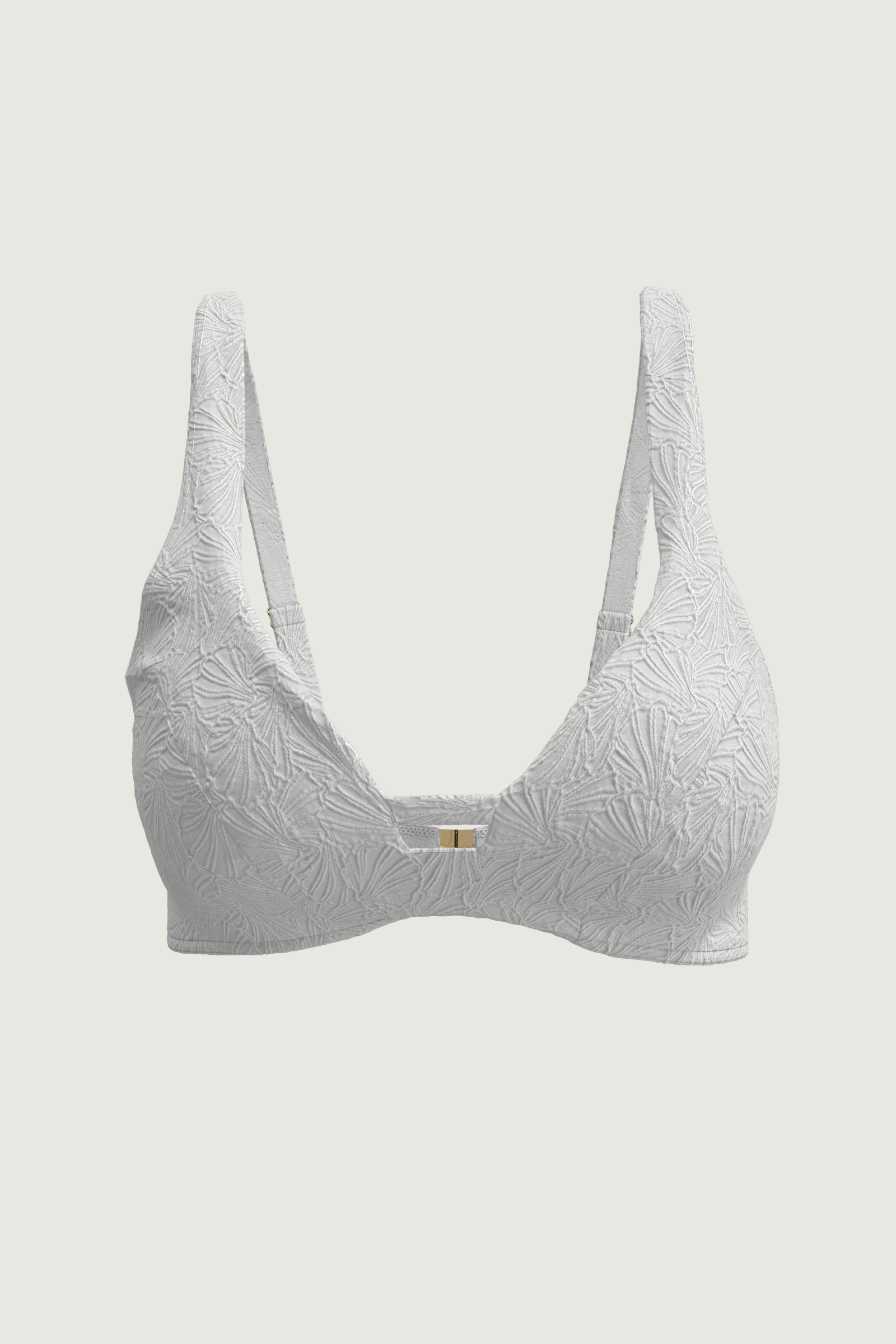 SunseekerCoco Cool Off White Plus Cup Plunge Bikini Top