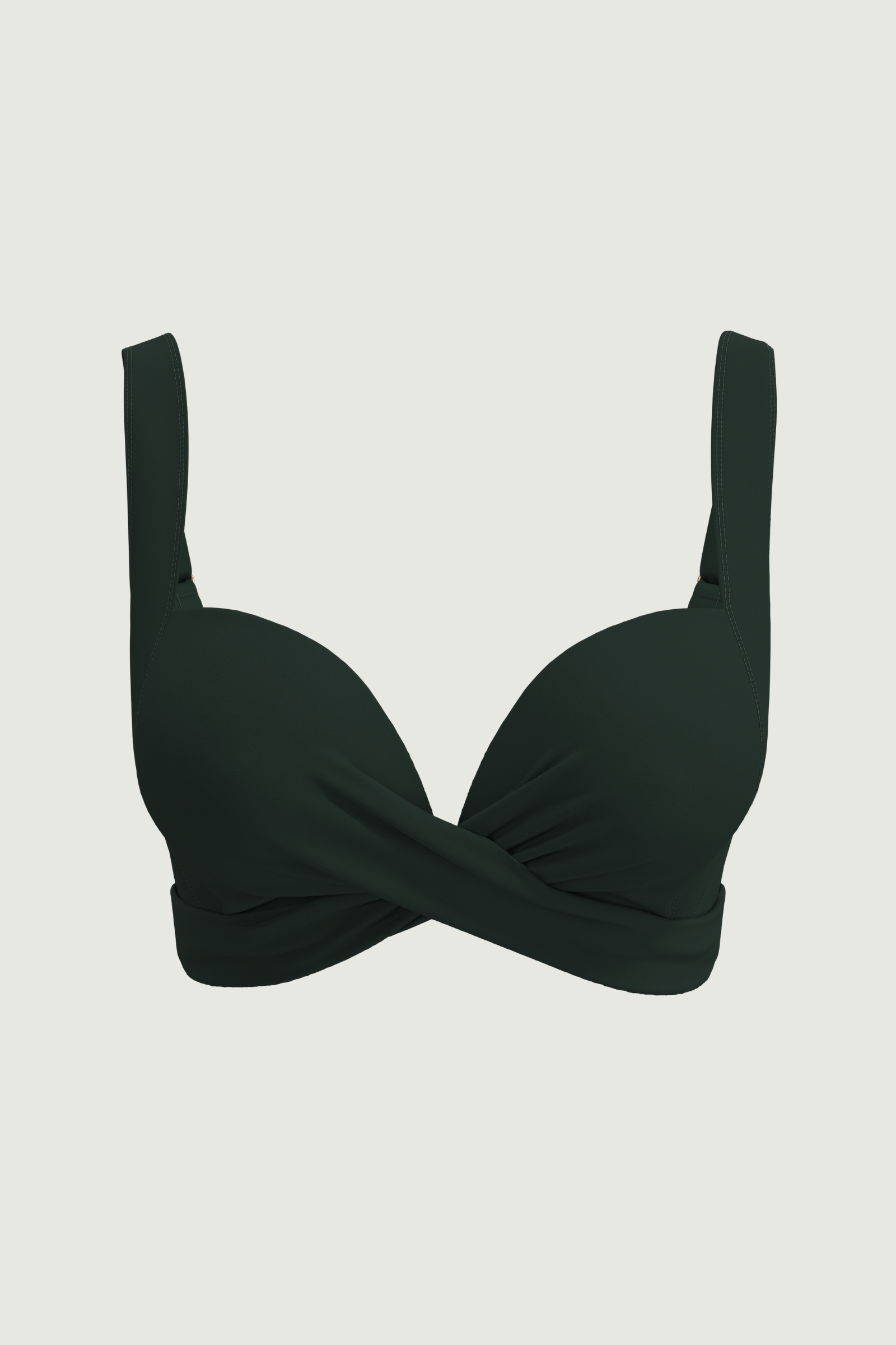 SunseekerCore Solid Baobab Plus Cup Cross Front Bikini Top