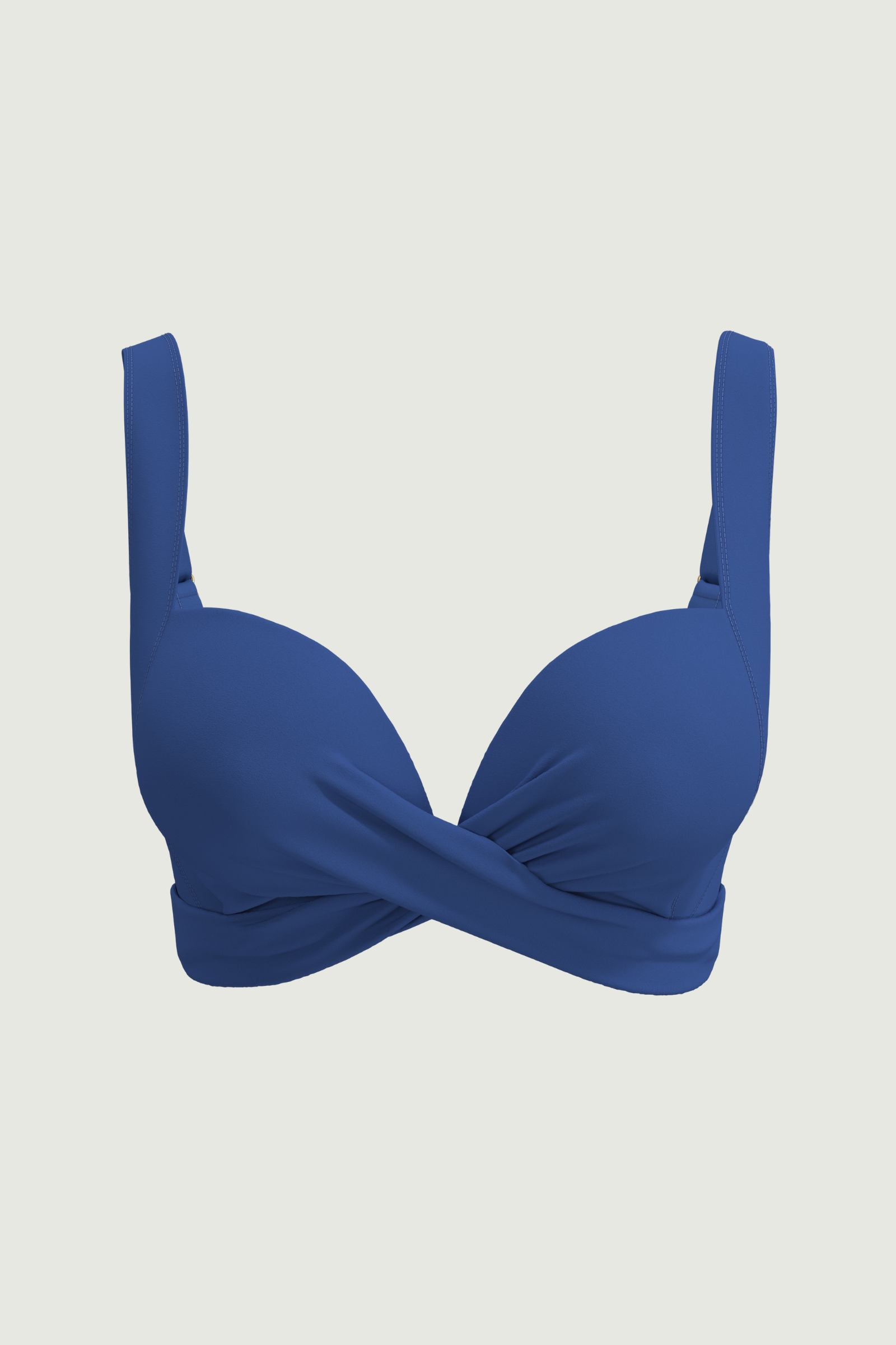 SunseekerCore Solid Nottingham Plus Cup Cross Front Bikini Top
