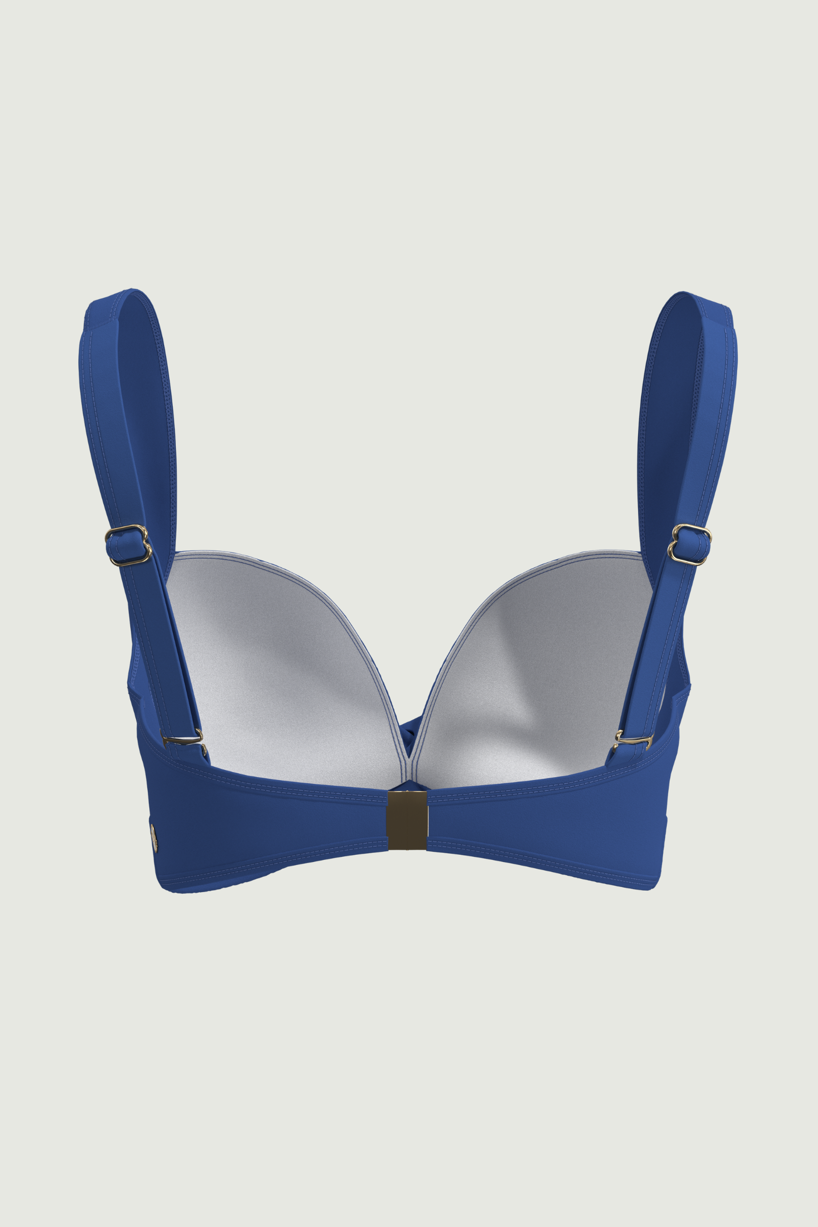 SunseekerCore Solid Nottingham Plus Cup Cross Front Bikini Top