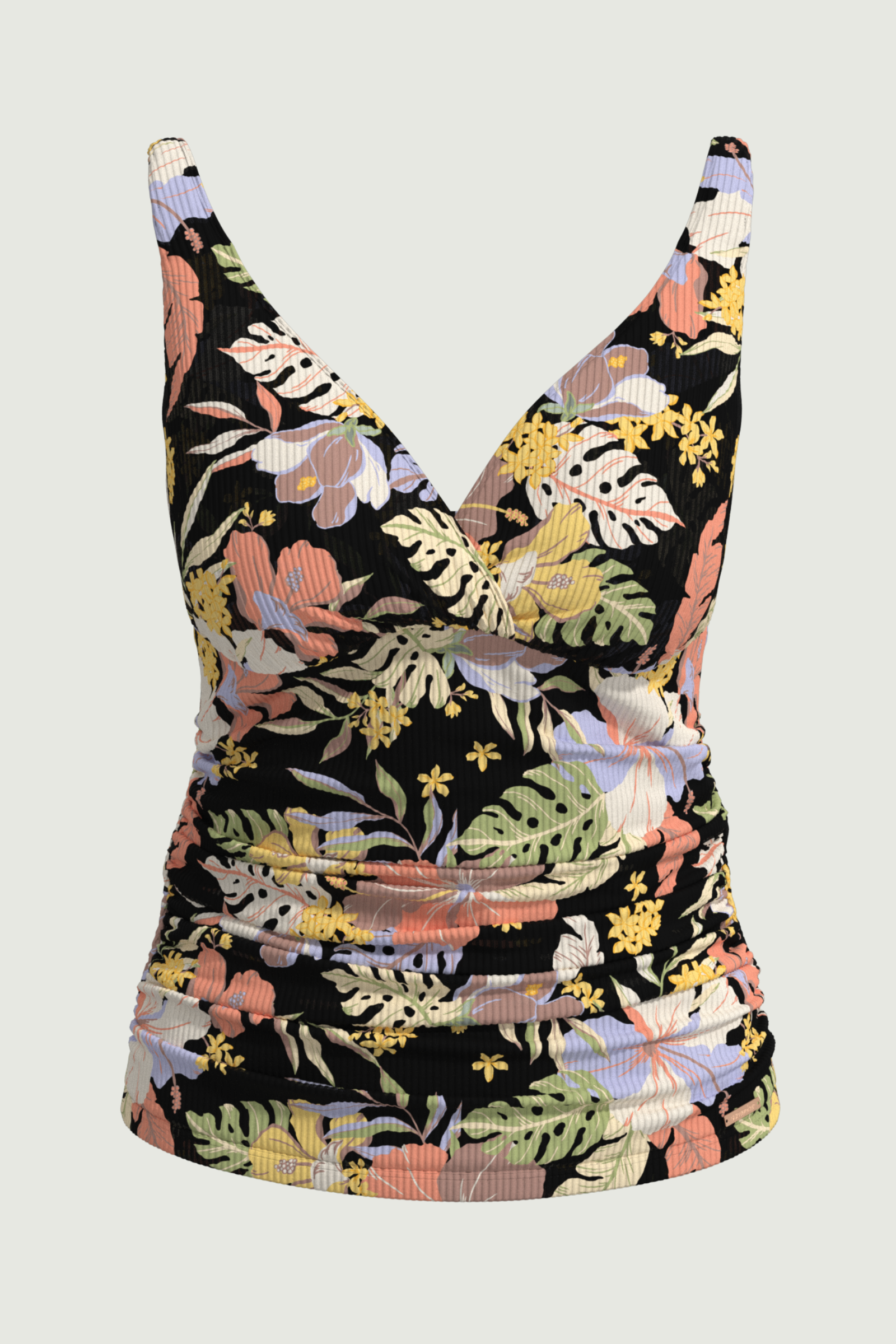 SunseekerDaydream Black Plus Cup Cross Front Tankini