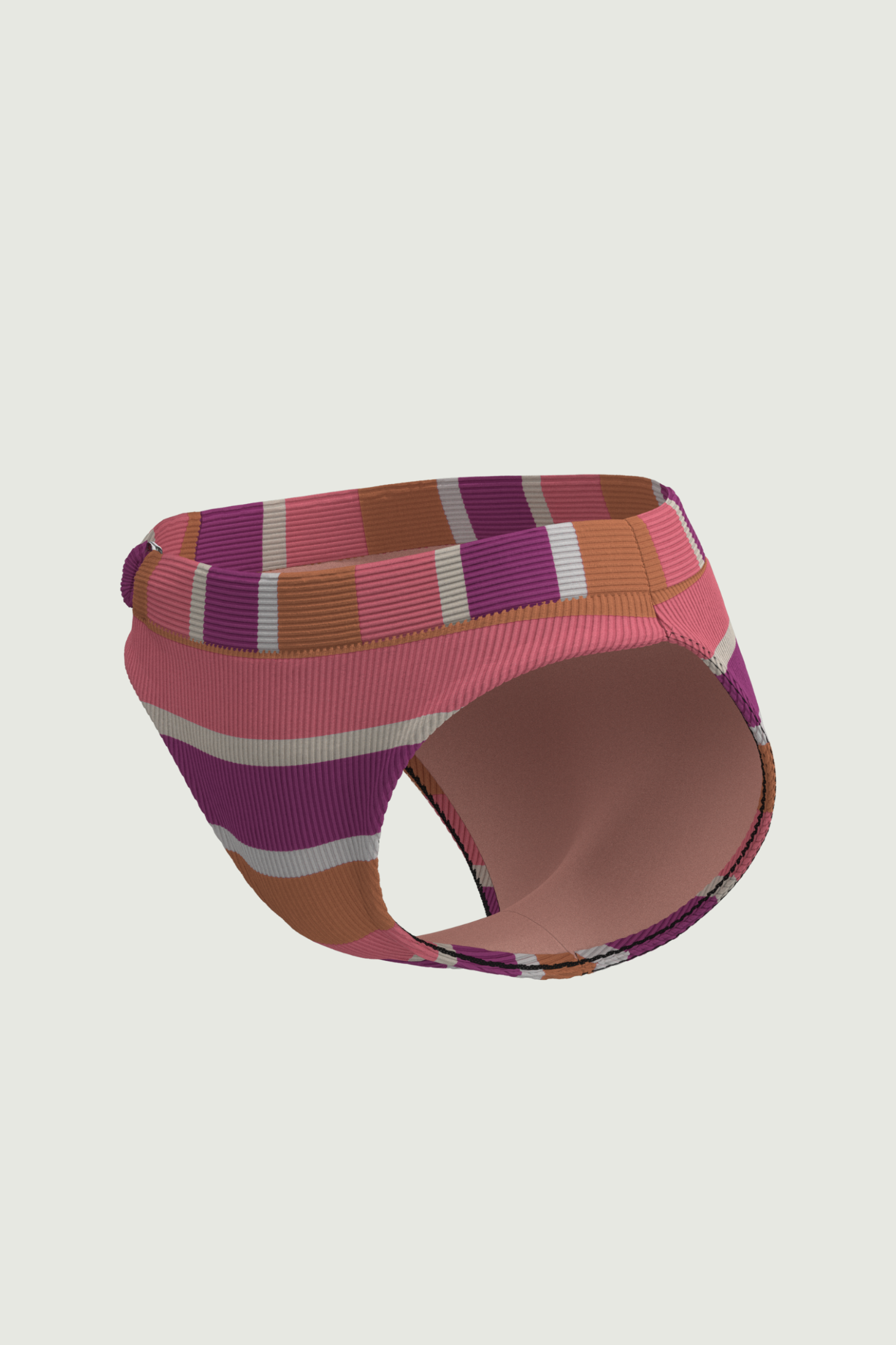 SunseekerSomeday Stripe Punch Ring Mid Rise Pant