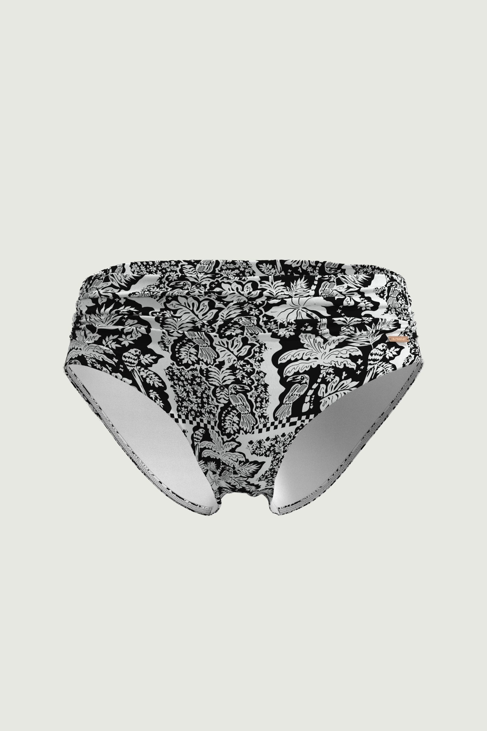 SunseekerSoulistic Black Ruched Waistband Full Classic Pant