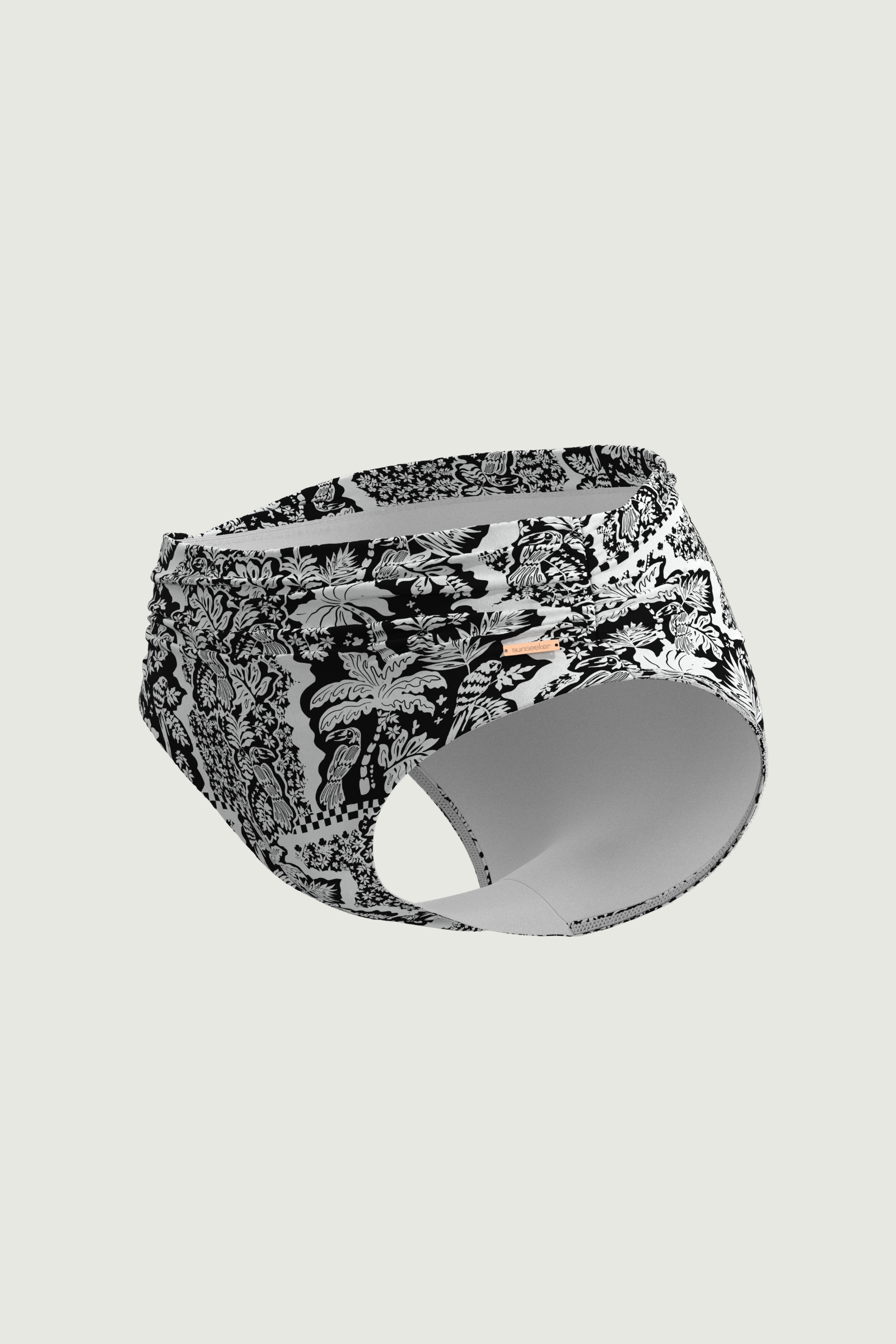 SunseekerSoulistic Black Ruched Waistband Full Classic Pant